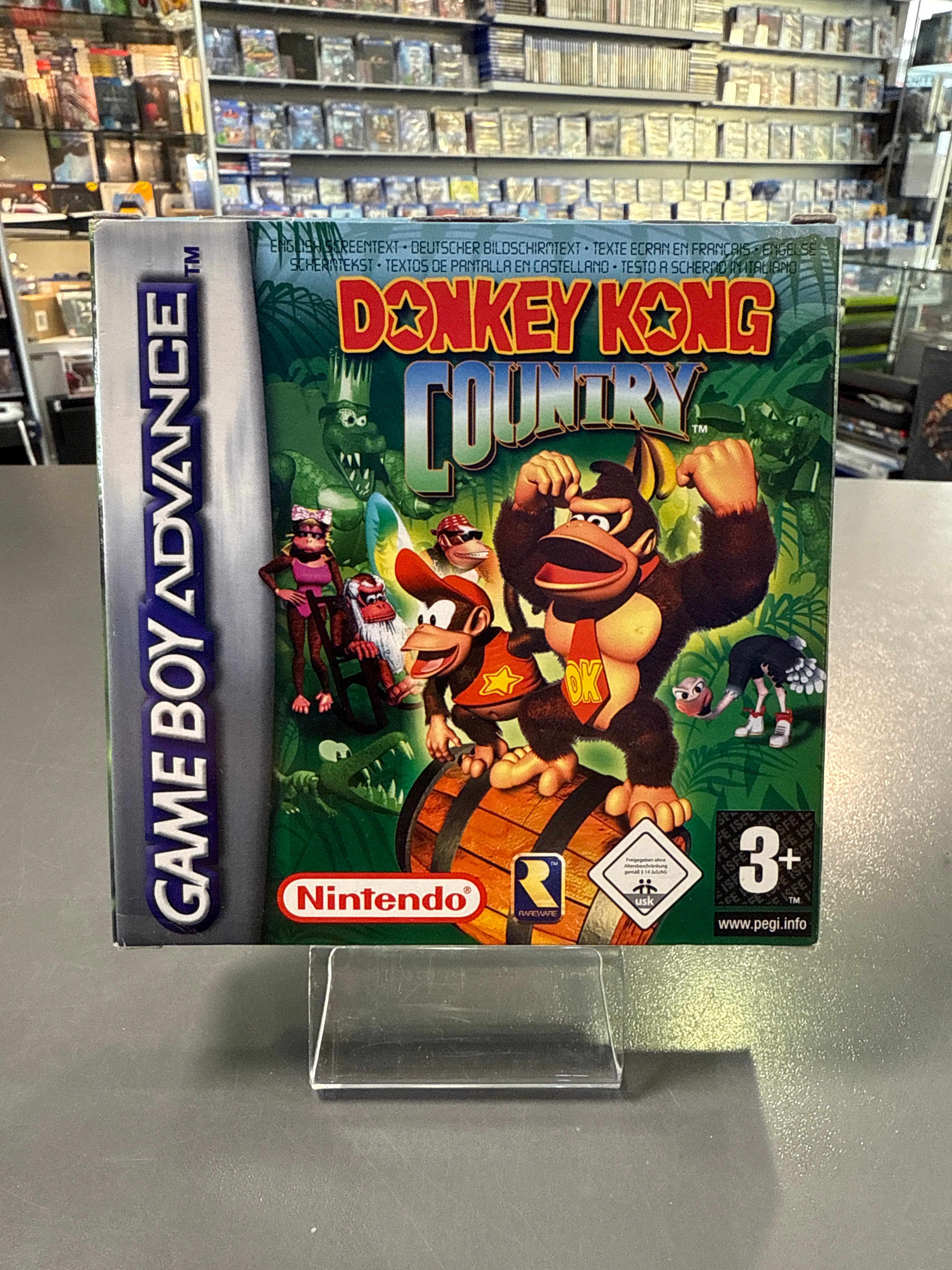 Donkey Kong Country Gameboy Advance OVP *gebraucht
