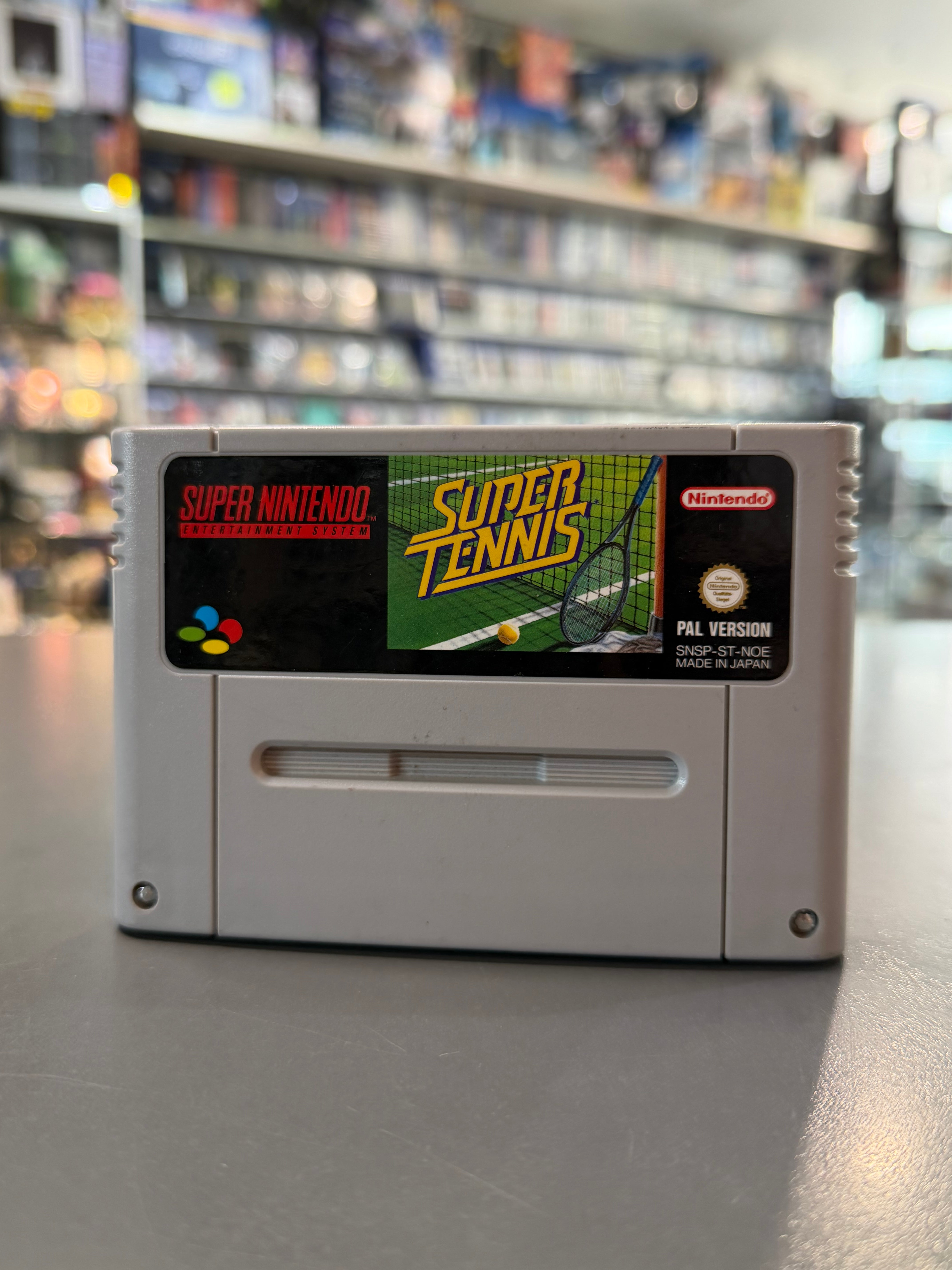 Super Tennis SNES, Super Nintendo Modul *gebraucht