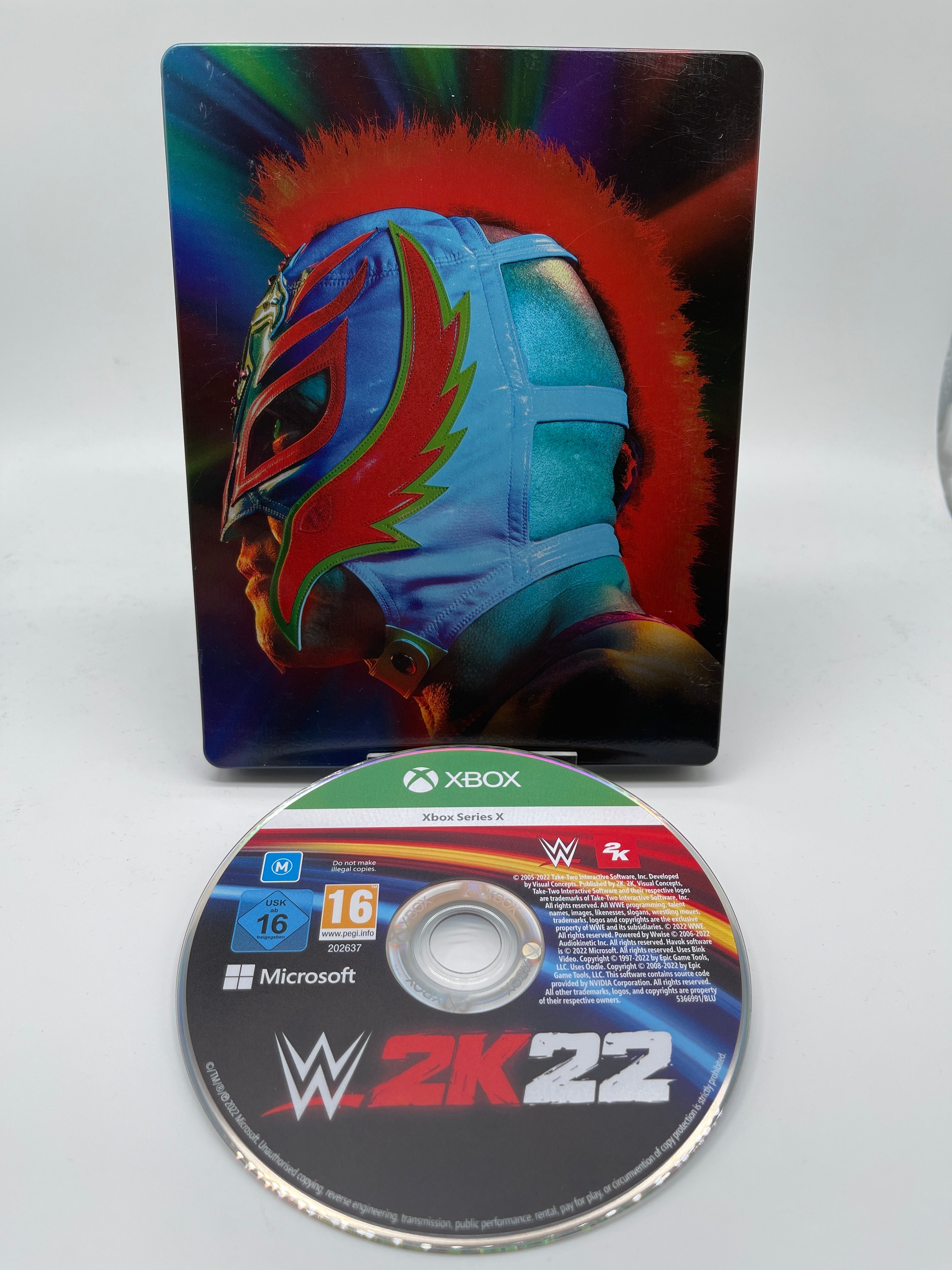 W2K22 Steelbook mit Spiel Xbox One