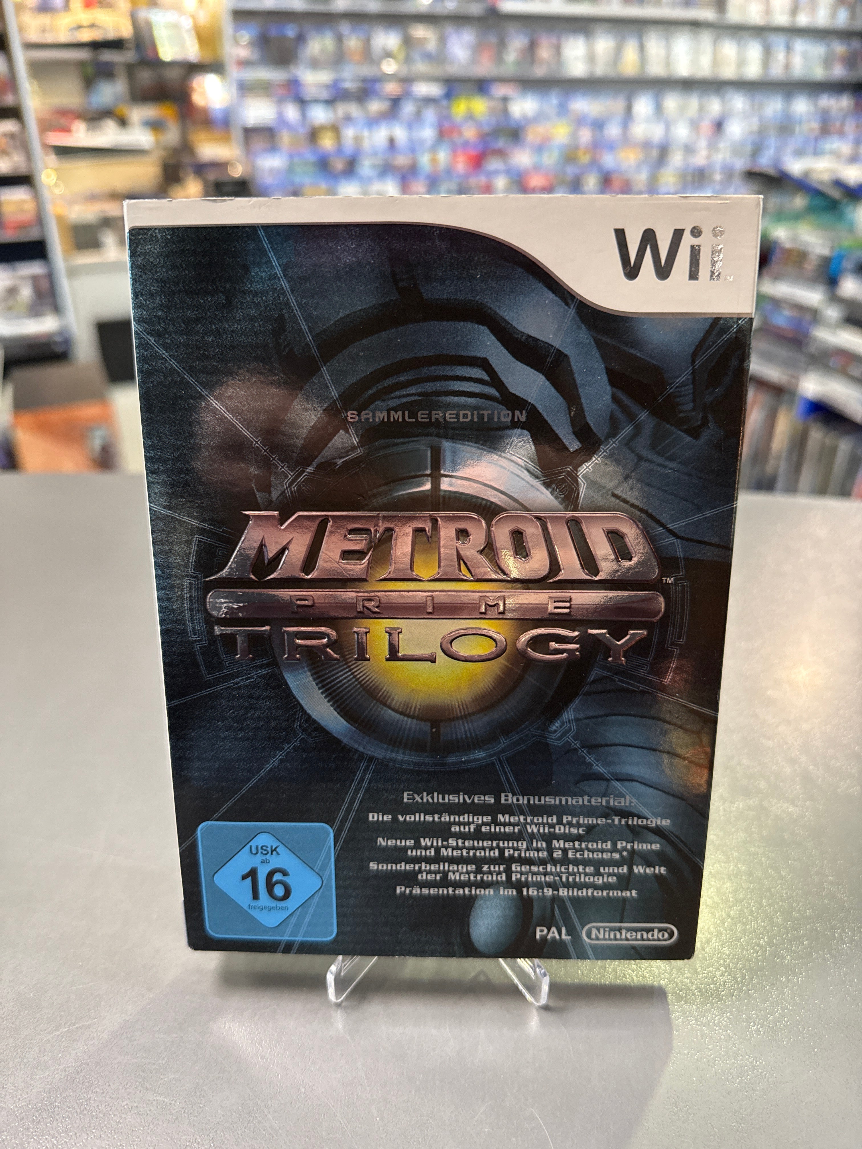 Metroid Prime Trilogy Nintendo Wii *gebraucht