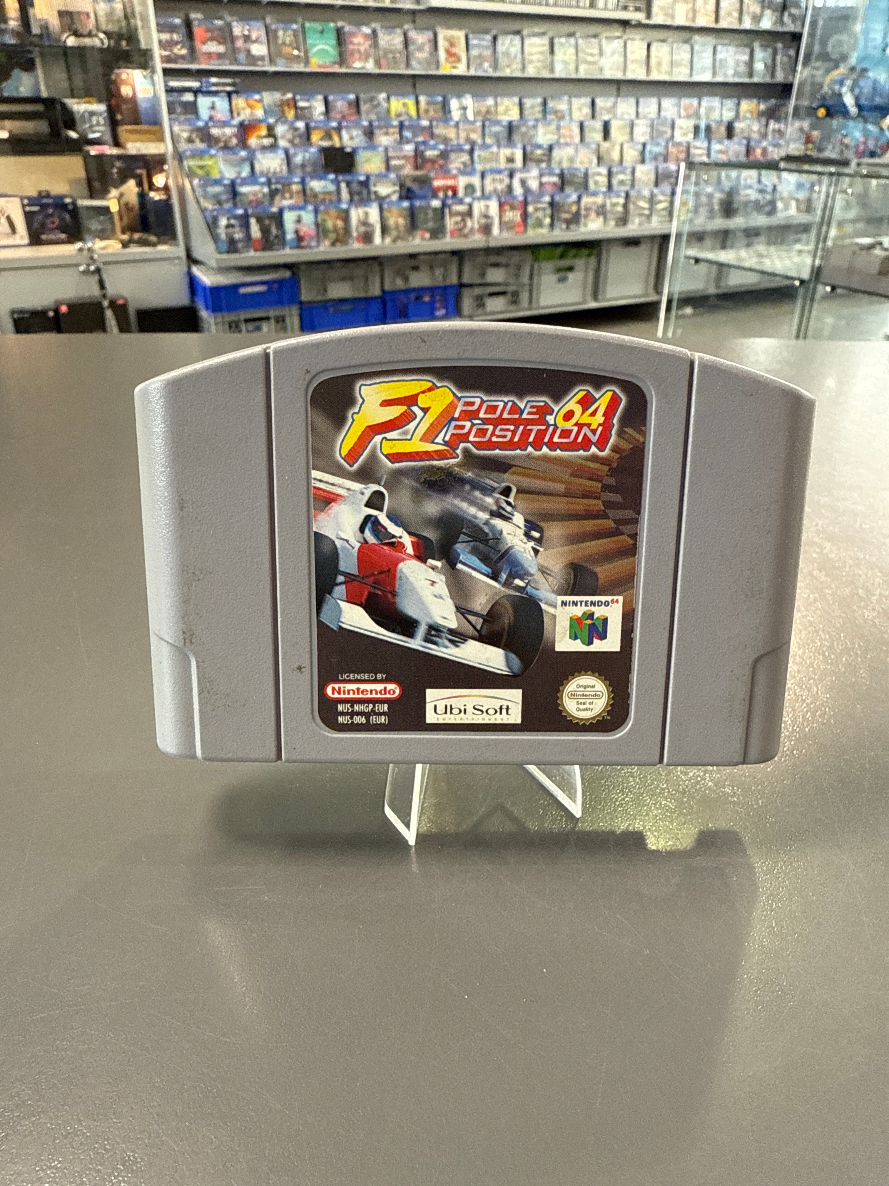 F1 Pole Position 64 (Nintendo 64) N64 Spiel inkl. Anleitung [GUT] *gebraucht Kaufen