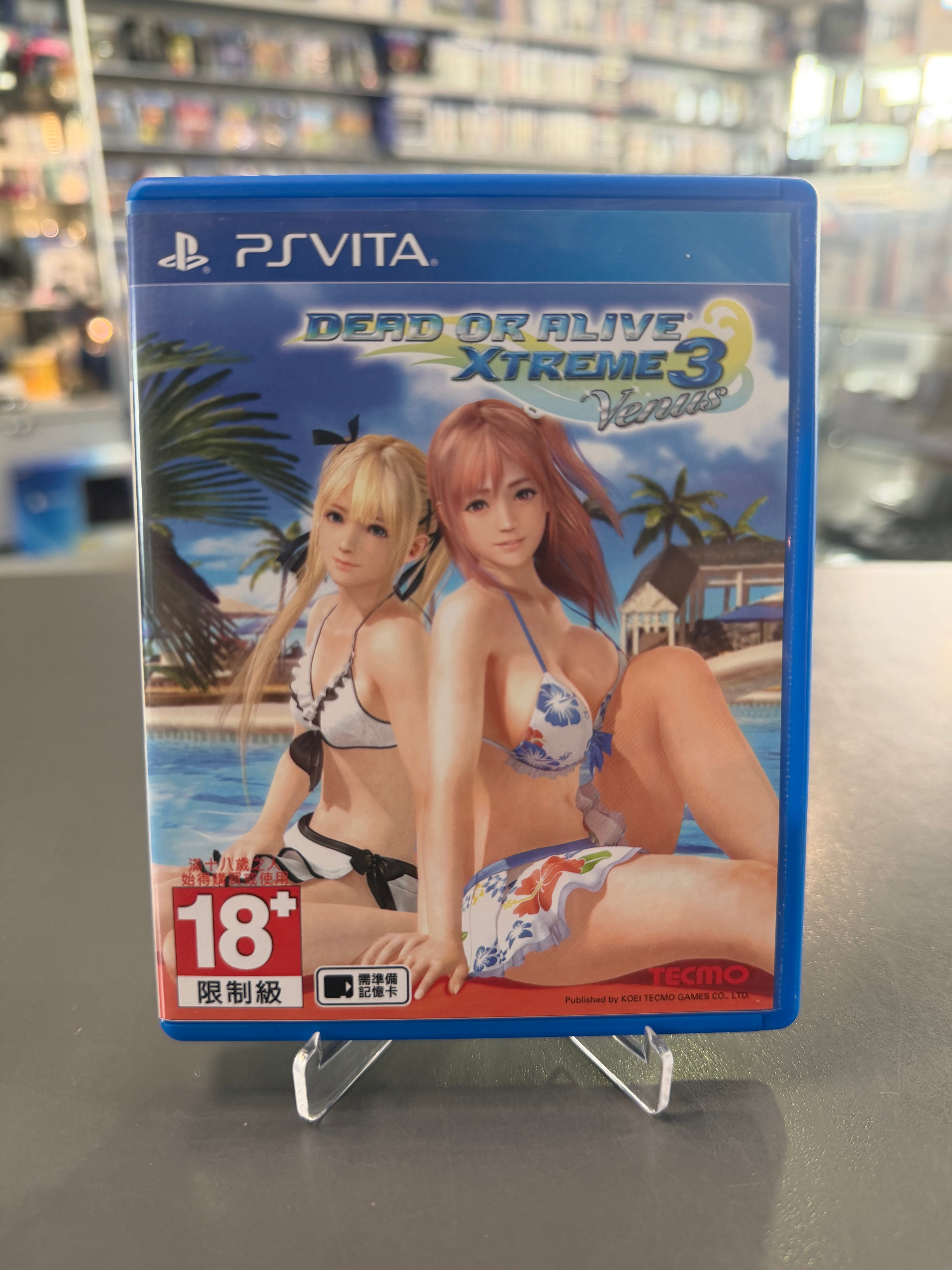 DEAD OR ALIVE Xtreme 3 Venus PS Vita *gebraucht /Englische Ausgabe