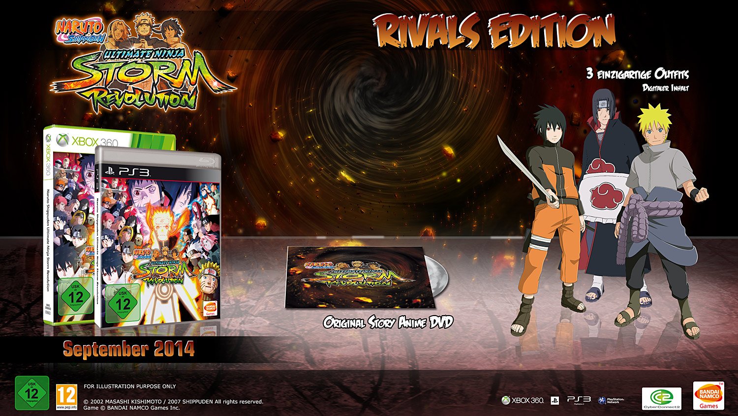 Naruto Shippuden: Ultimate Ninja Storm Revolution - Rivals Edition [Xbox 360] *gebraucht