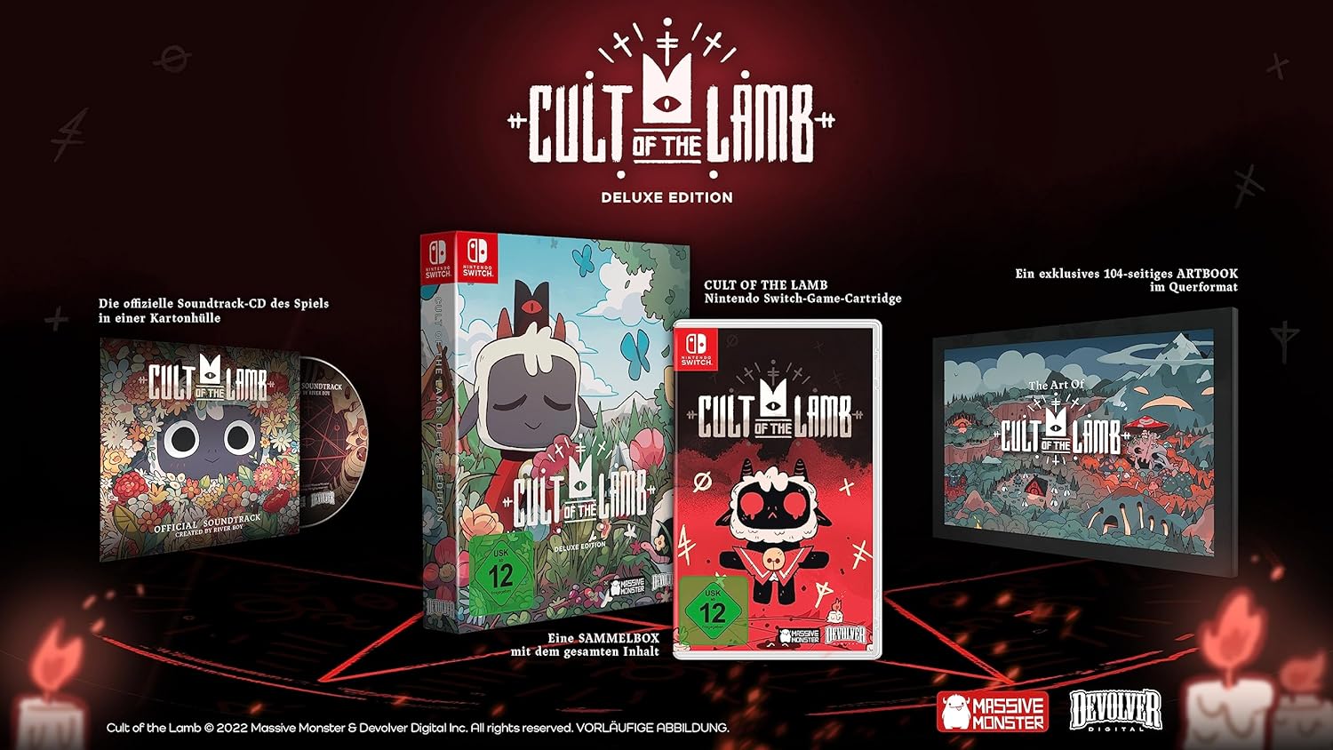 Cult of the Lamb: Deluxe Edition - Nintendo Switch *Neu