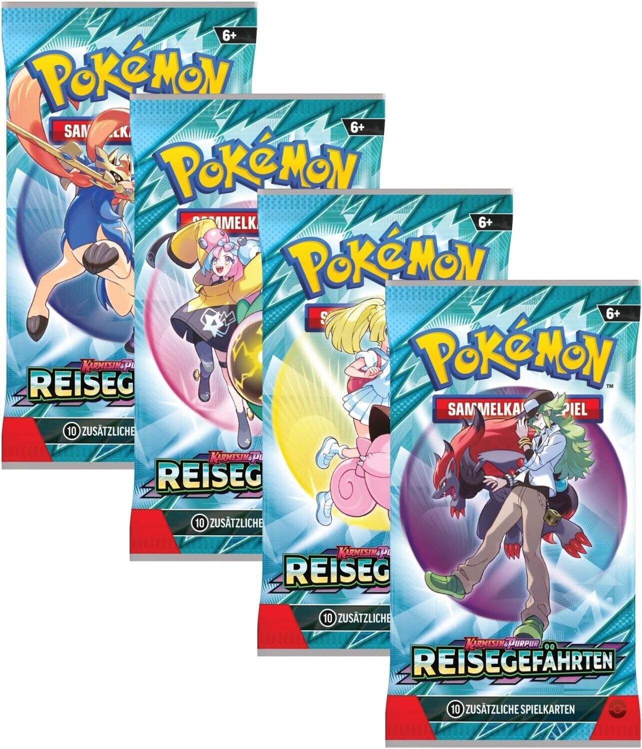 Pokémon TCG: Karmesin&Purpur - Reisegefährten (KP09) Booster Display - DE
