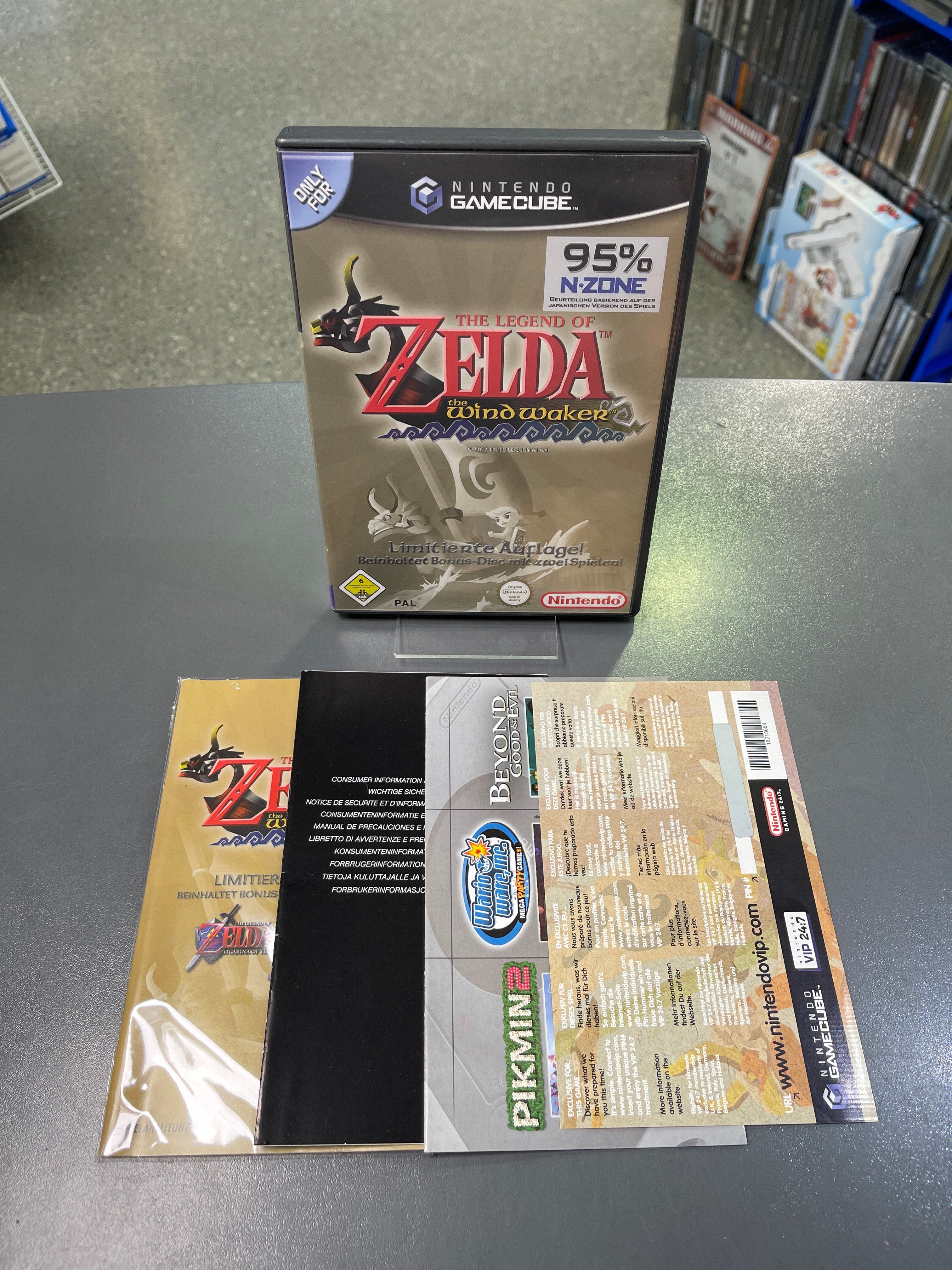 The Legend of Zelda: The Windwaker Nintendo GameCube