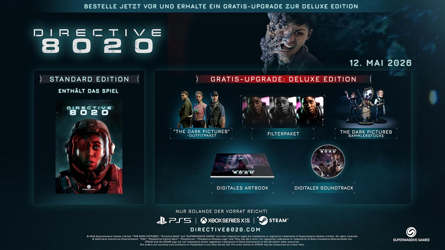 Directive 8020 (Deluxe Edition) Playstation 5, PS5 *Neu