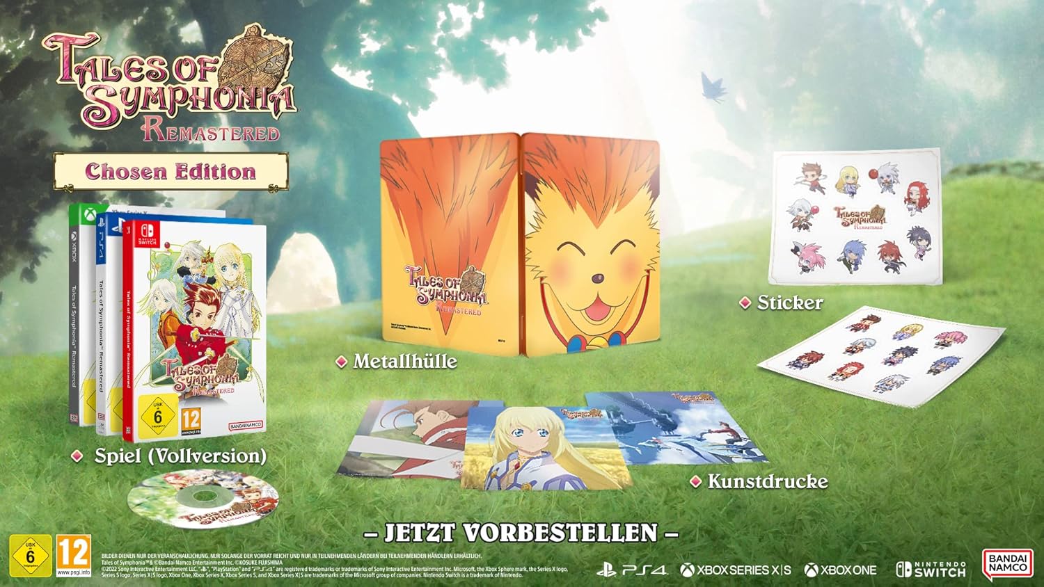 Tales of Symphonia Remastered Chosen Edition PS4 *Neu