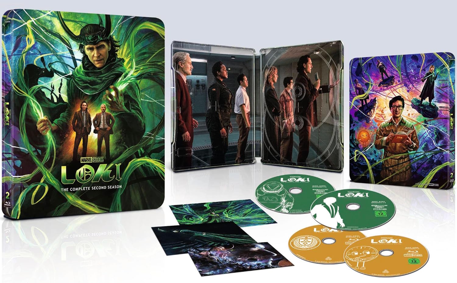 Loki - Staffel 2 - Steelbook - Limited Edition (4K Ultra HD & Blu-ray) (4 Discs) *Neu