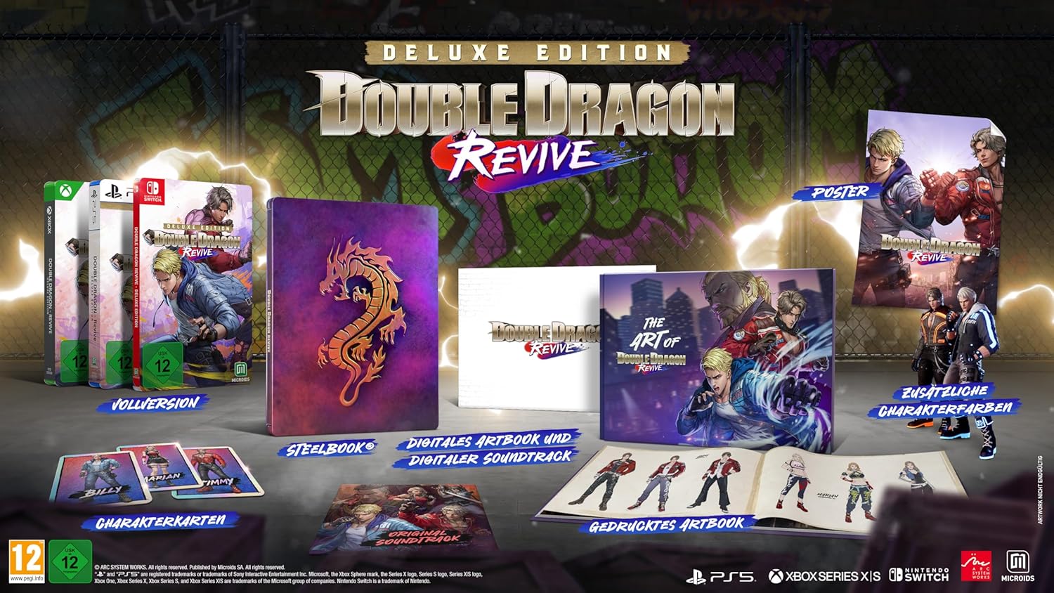 Double Dragon Revive - Deluxe Edition PlayStation 5 *Neu