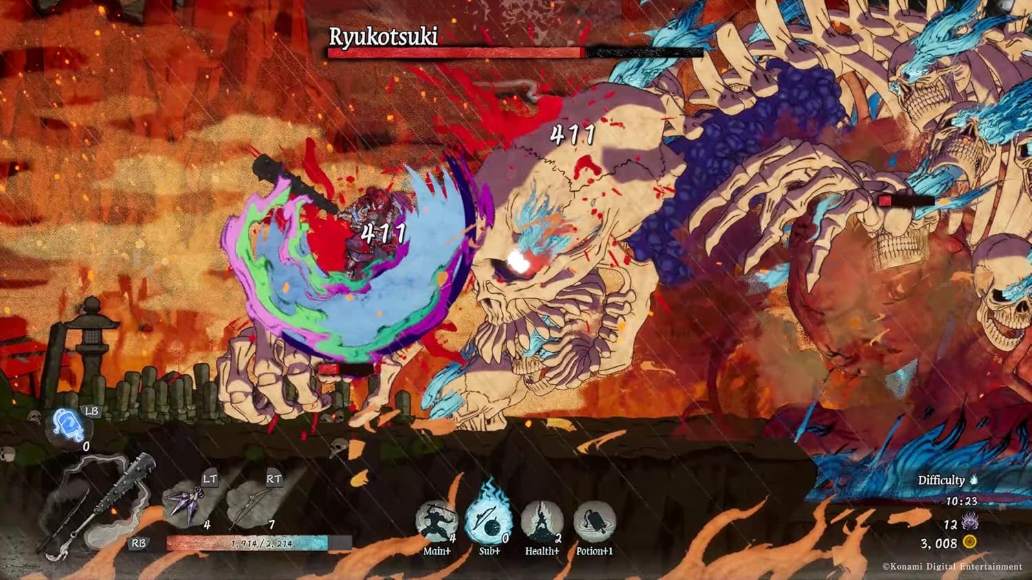 GetsuFumaDen: Undying Moon Switch *gebraucht