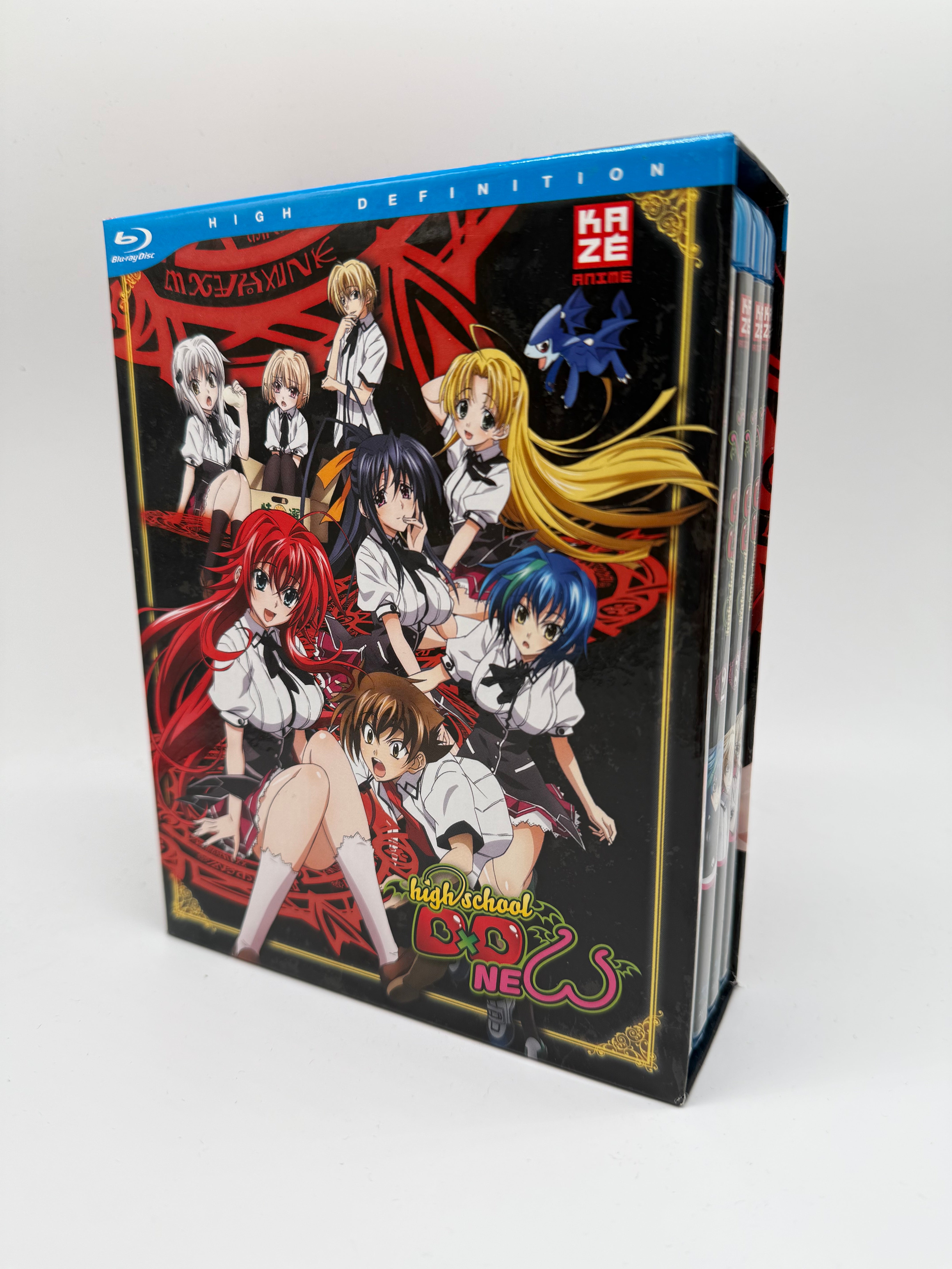 Highschool DxD New Staffel 2 Bluray Vol.1-4 im Schuber *gebraucht