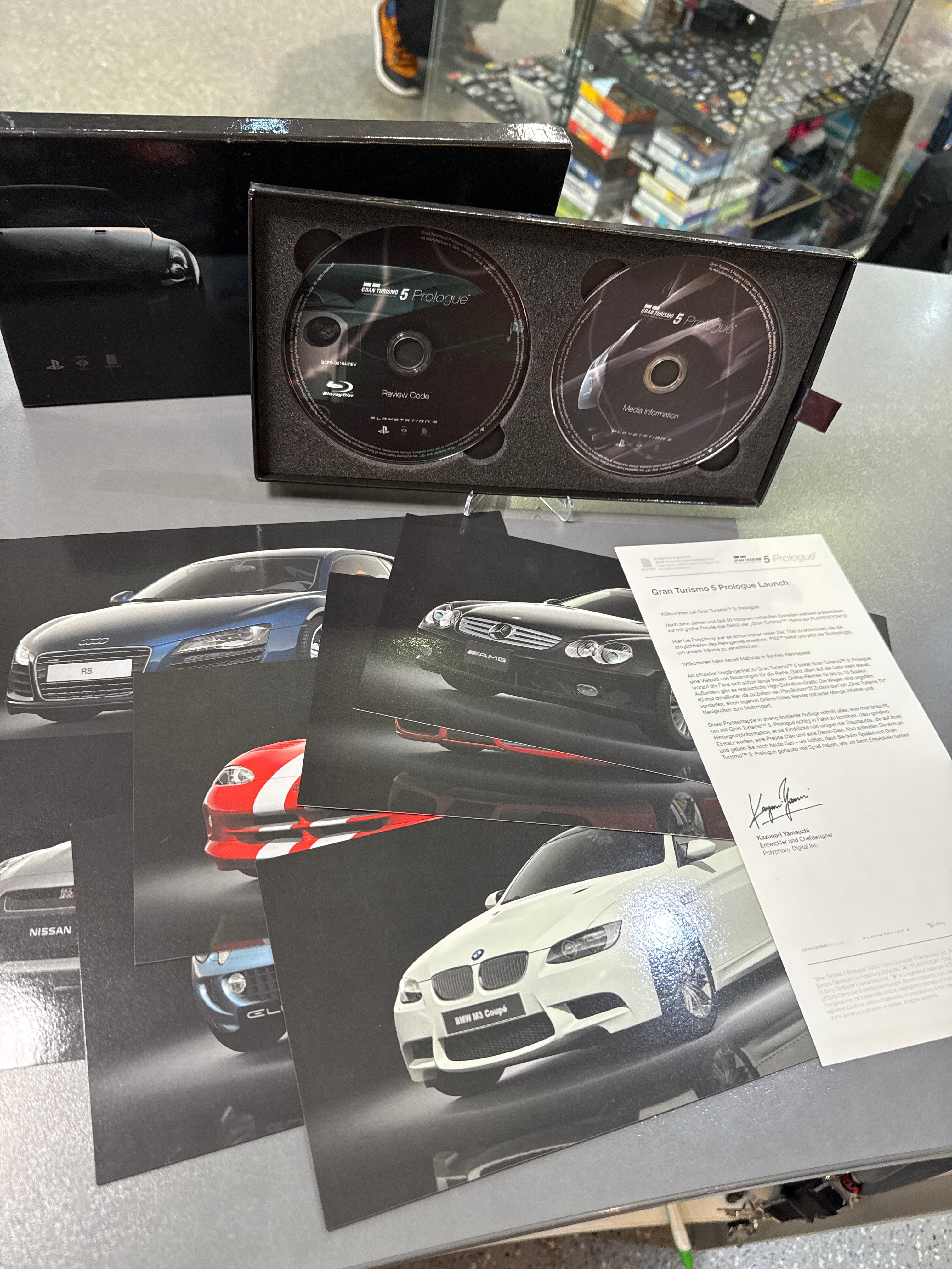 Gran Turismo 5 GT5 Prologue PS3 Pressemappe Media Promo - Selten!
