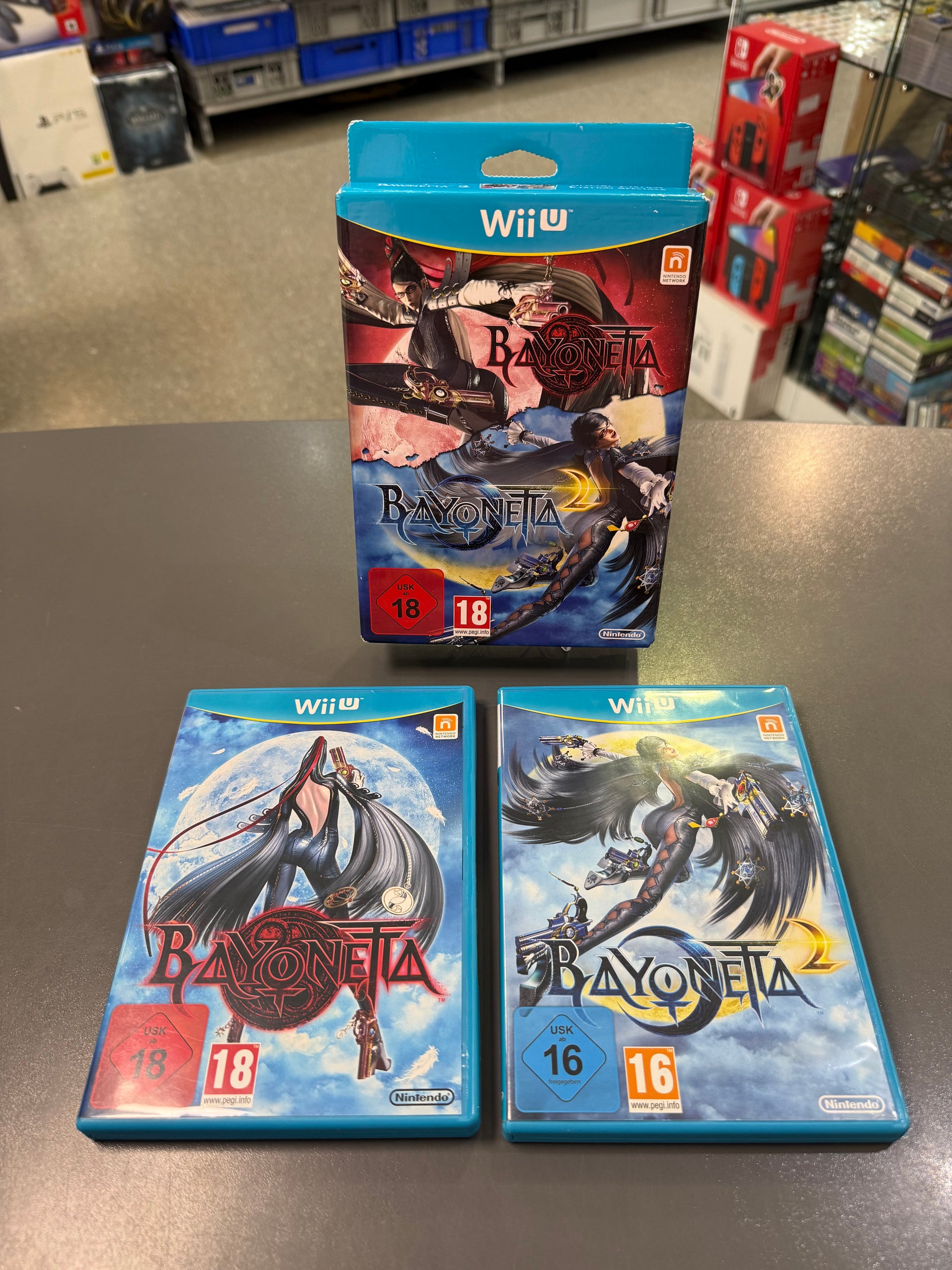 Bayonetta + Bayonetta 2 – Special Edition Wii U OVP *gebraucht