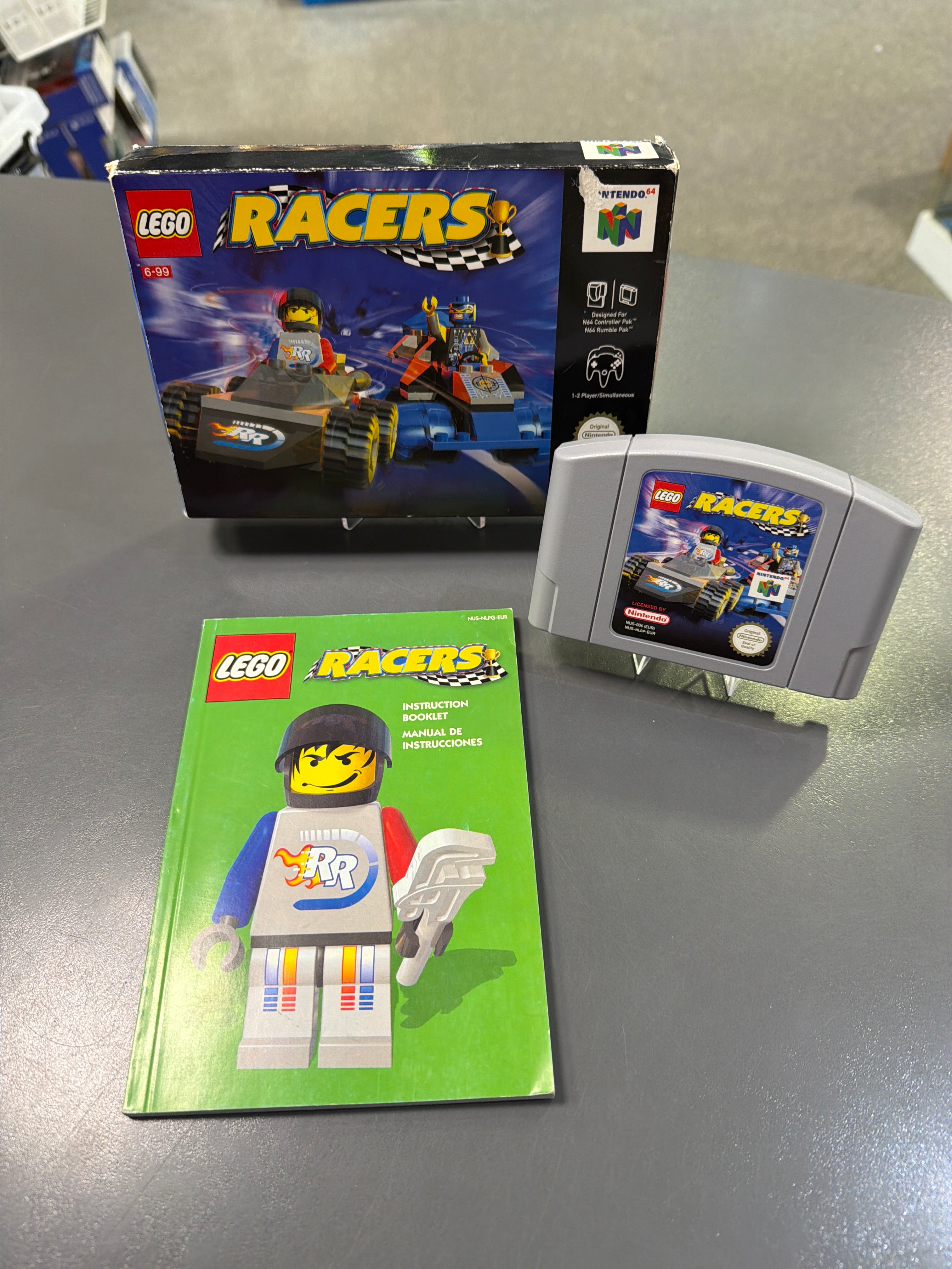 Lego Racers Nintendo 64 OVP *gebraucht