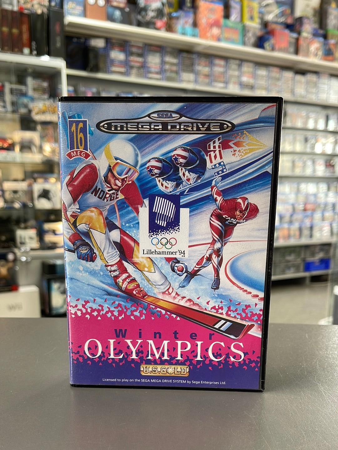 Sega Mega Drive Winter Olympics