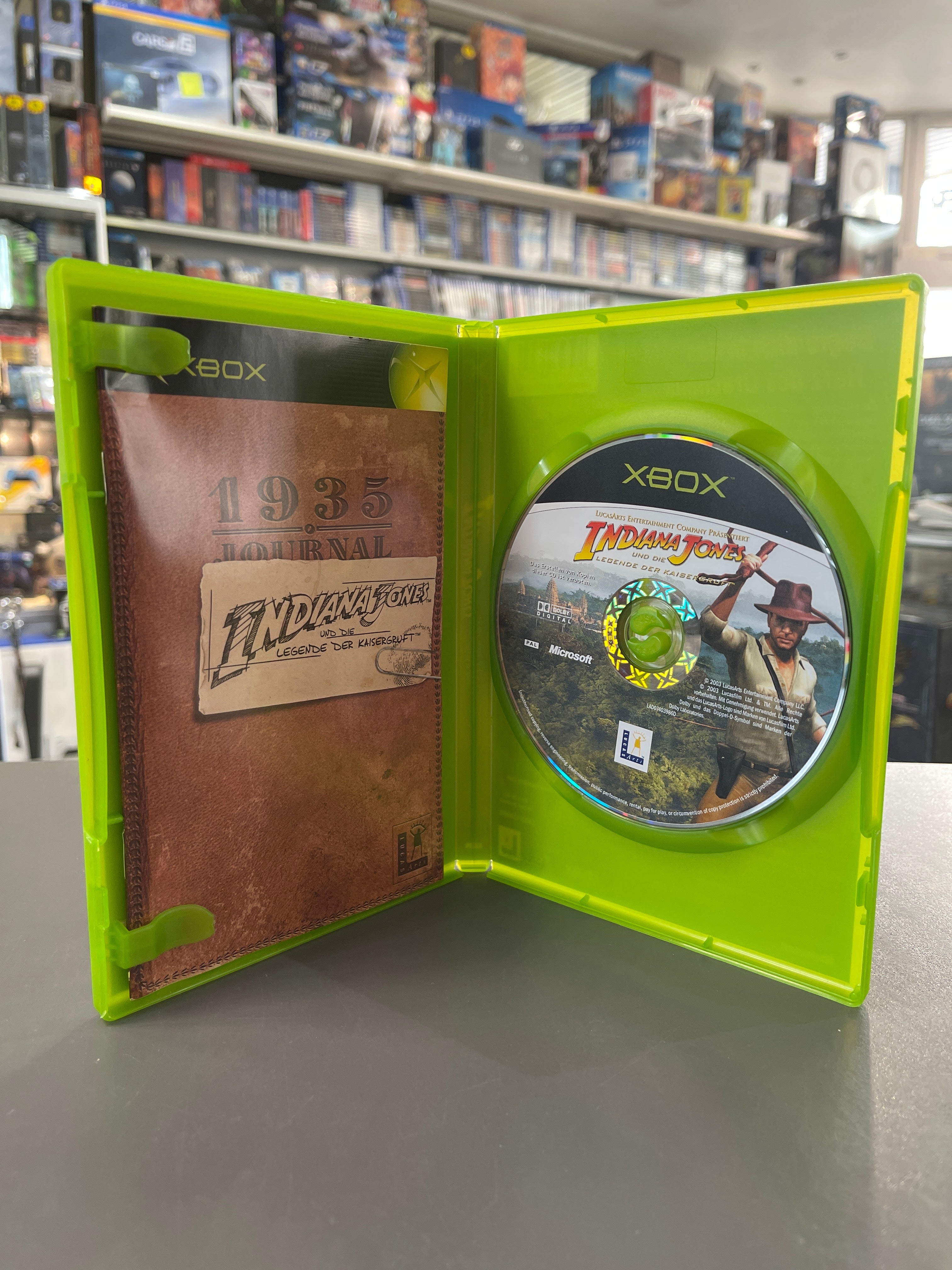 Indiana Jones und die Legende der Kaisergruft XBOX Classic *gebraucht