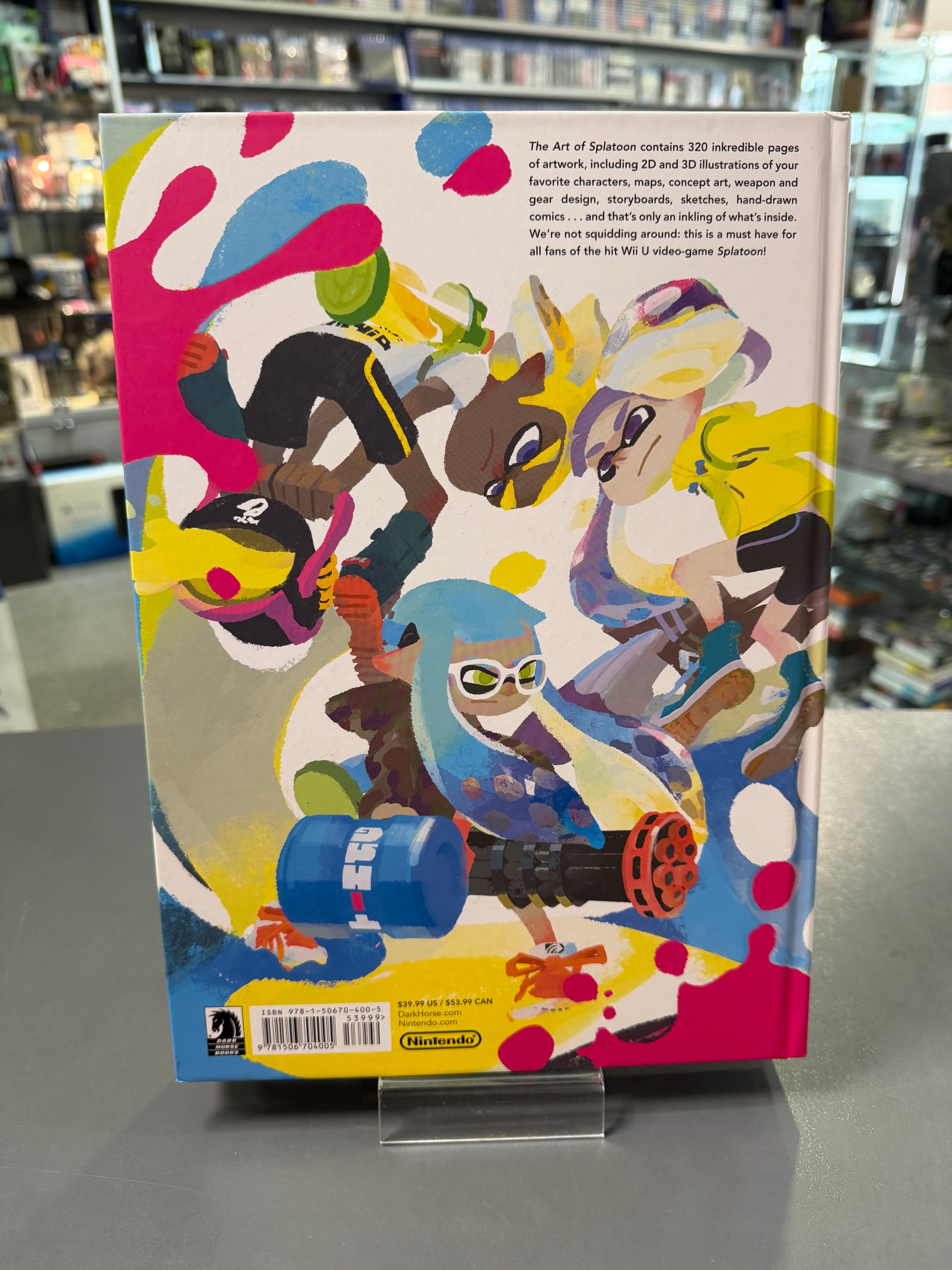 The Art of Splatoon: The art book of Splattitude! By Nintendo *gebraucht