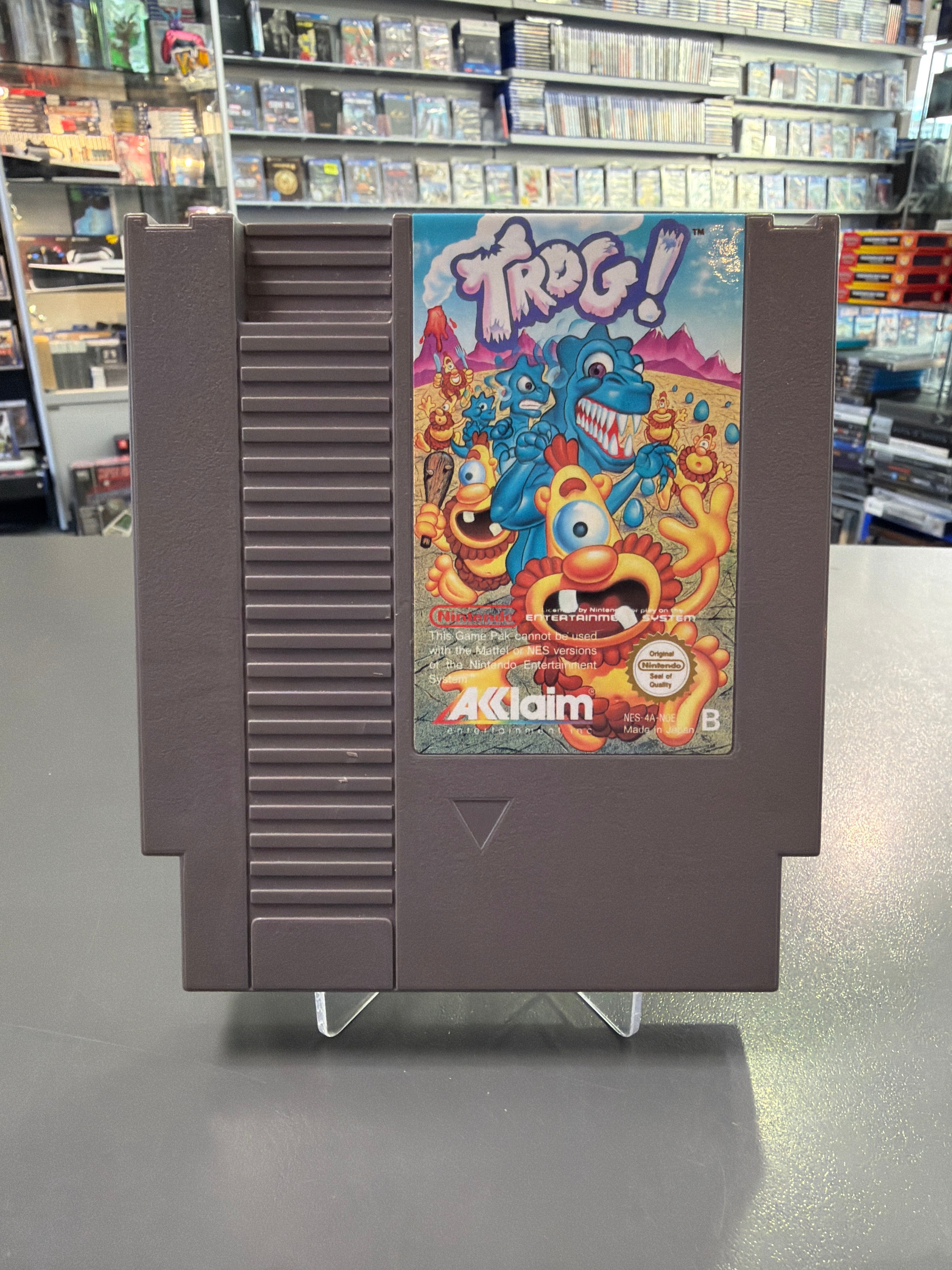 TROG! für Nintendo NES mit Schuber *Modul