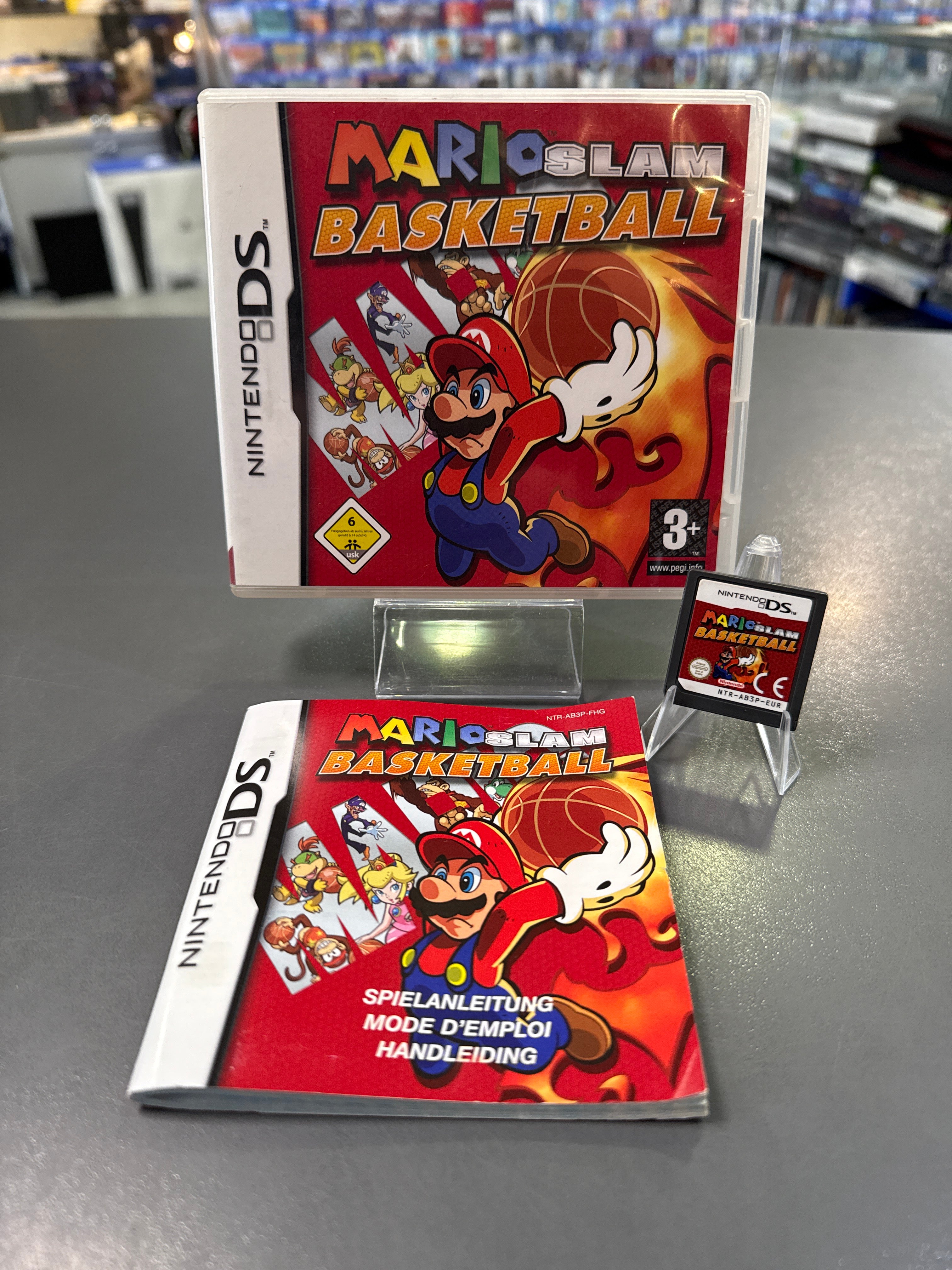 Mario Slam Basketball DS DS/3DS *gebraucht