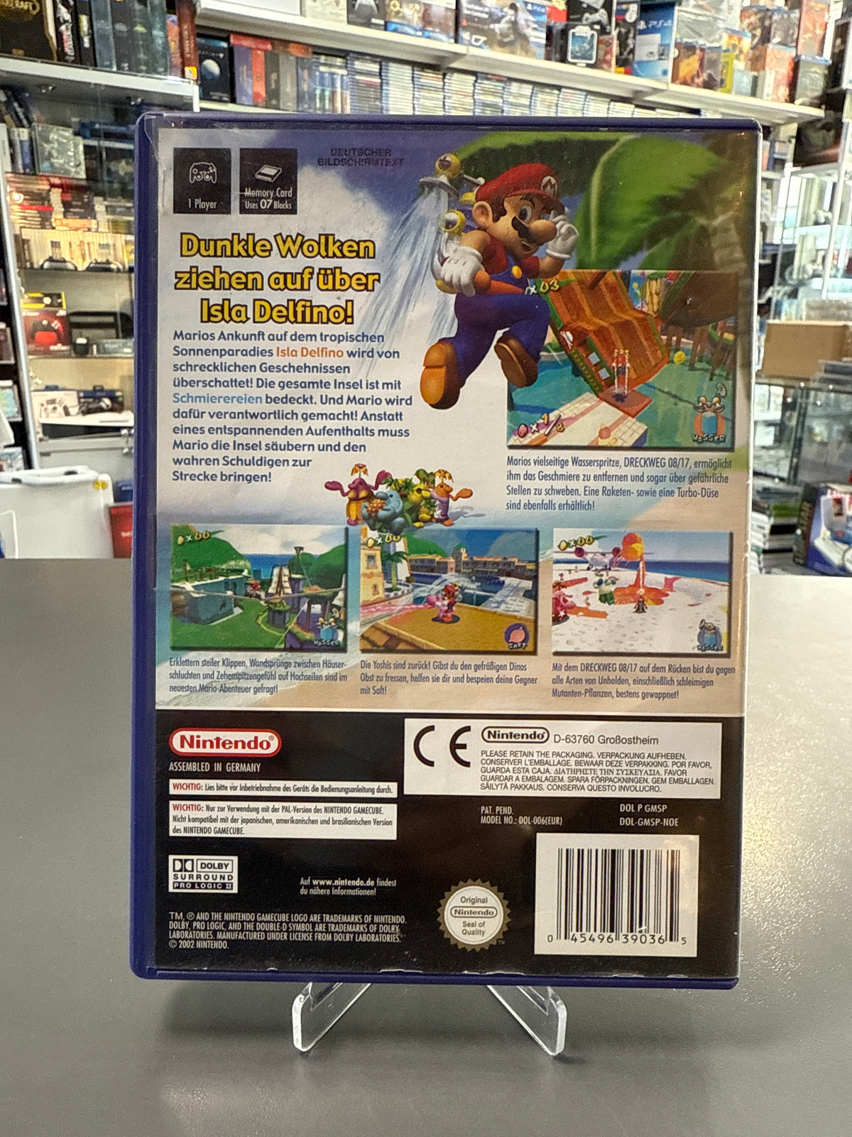 Super Mario Sunshine Nintendo GameCube | Anleitung & OVP | gebraucht
