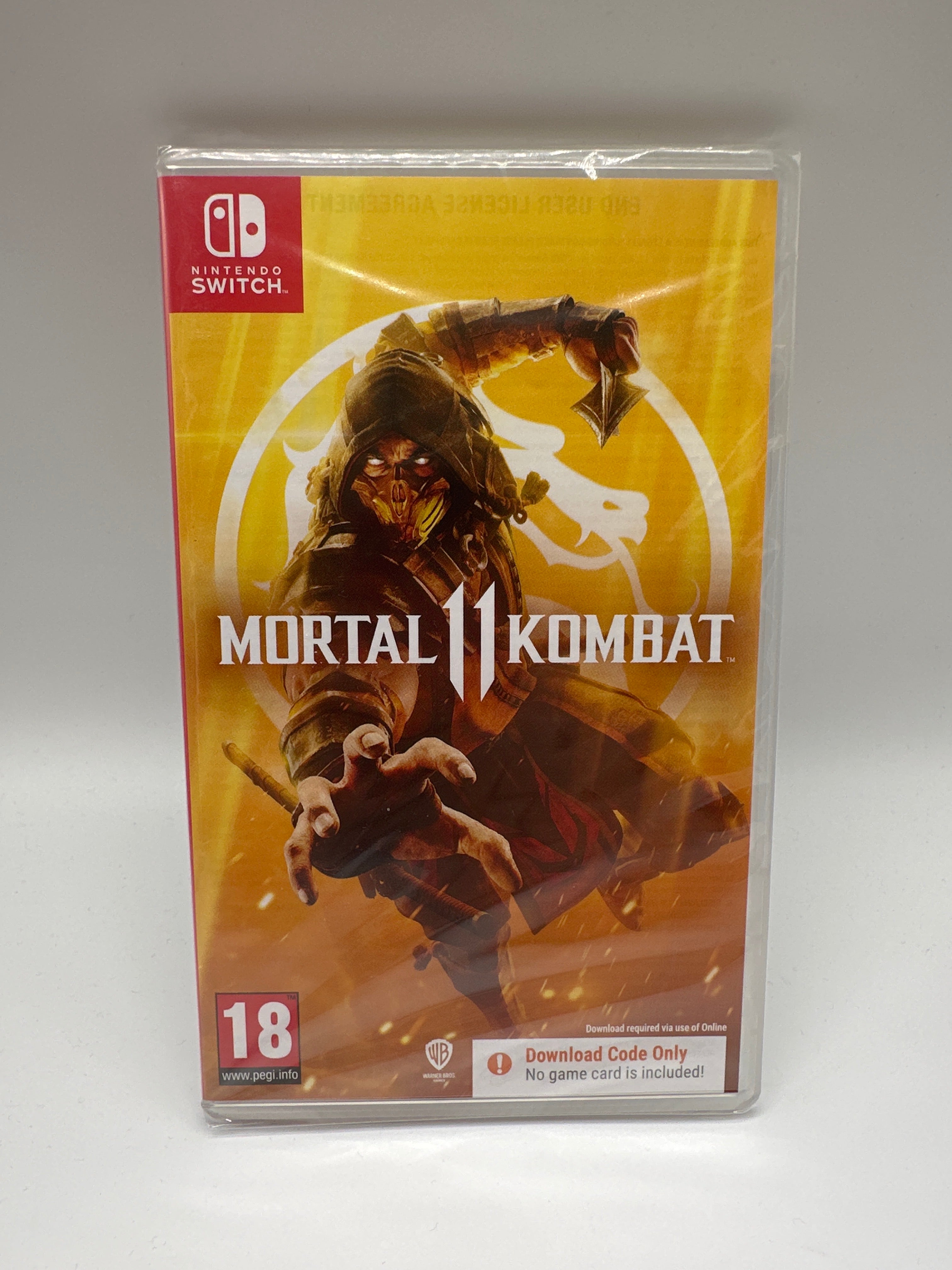 Mortal Kombat 11 (Code in a Box) Nintendo Switch Neu