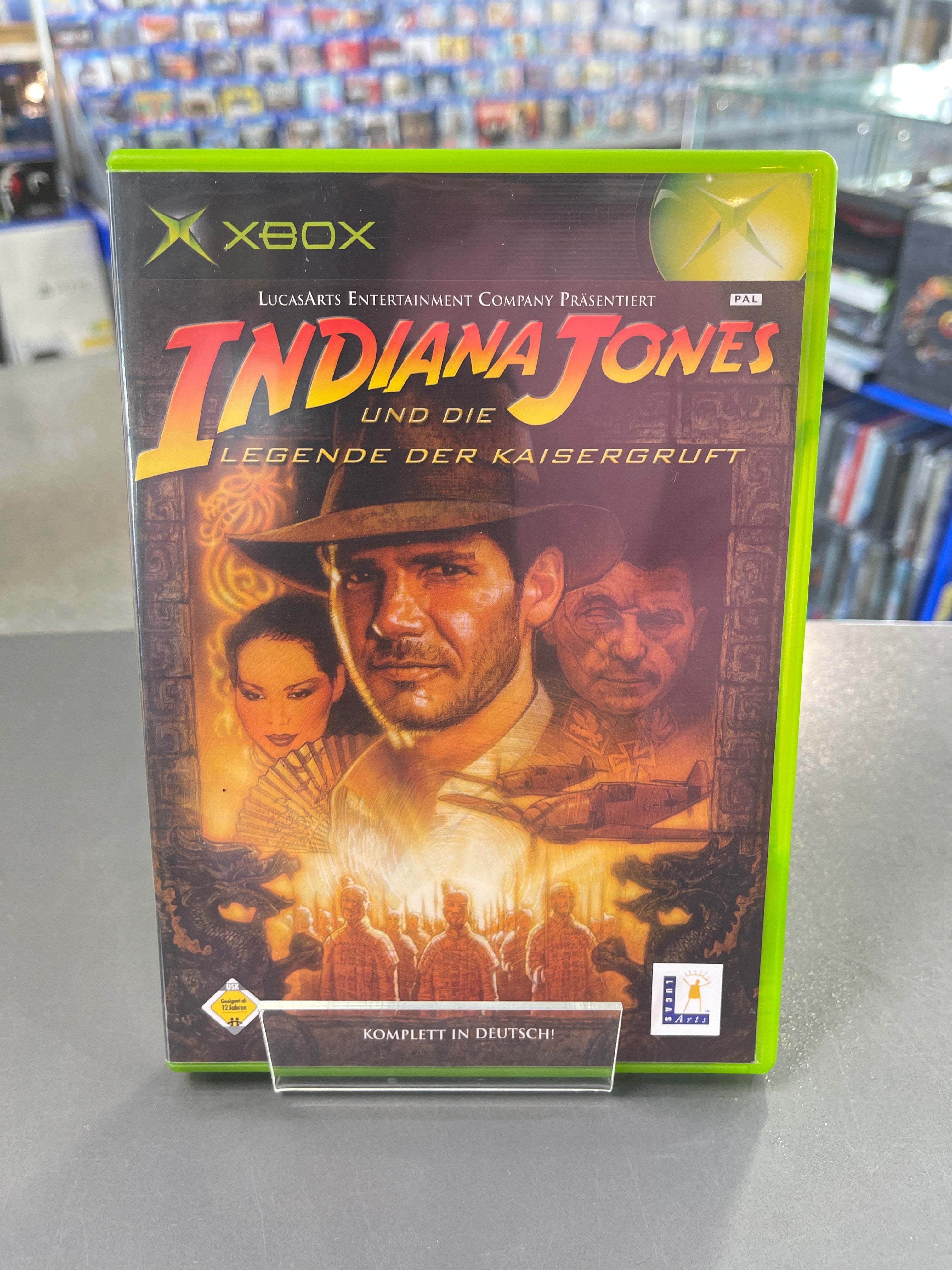 Indiana Jones und die Legende der Kaisergruft XBOX Classic *gebraucht