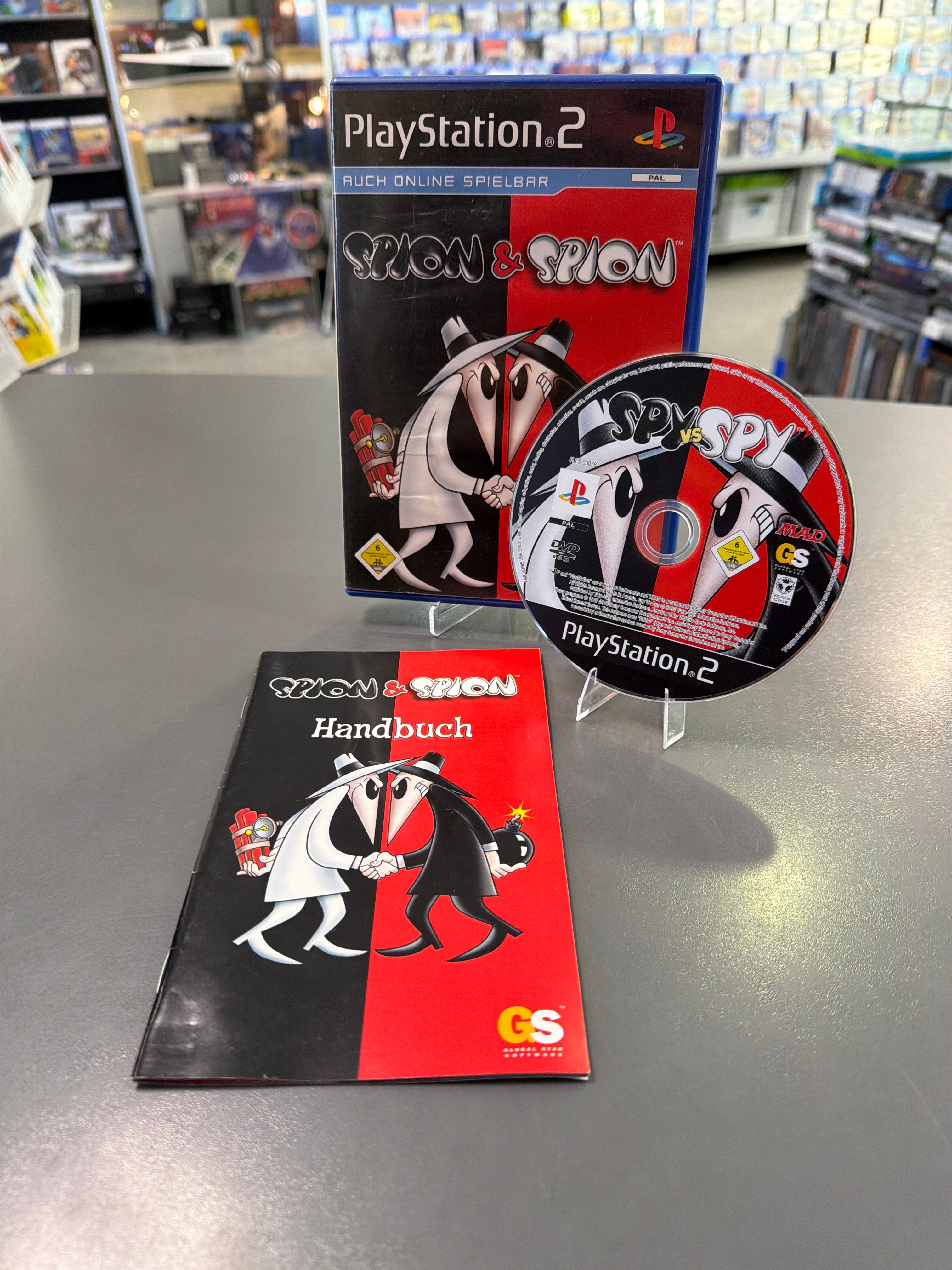 Spion vs. Spion Playstation 2 / PS2 *gebraucht