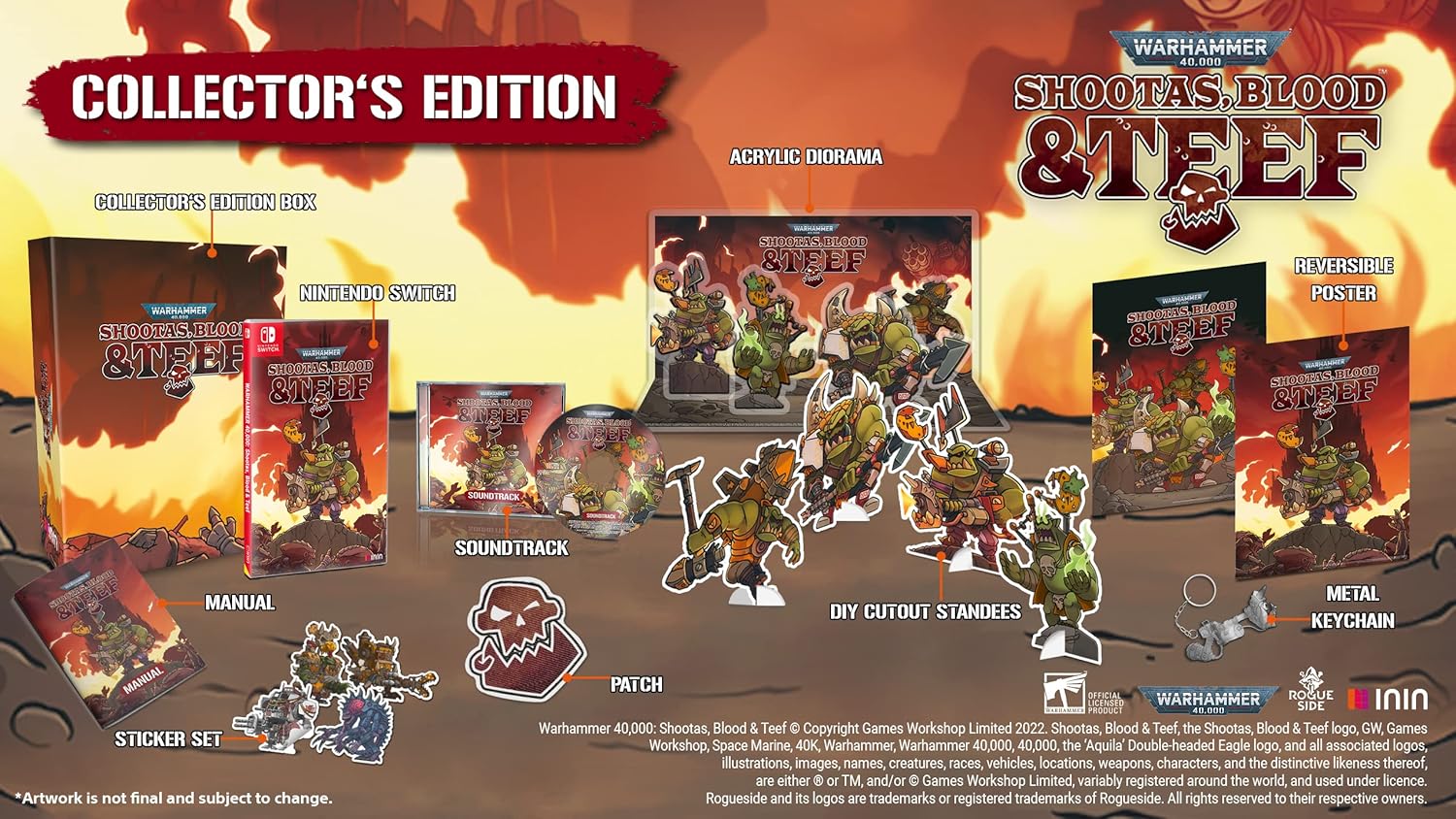 Warhammer 40,000: Shootas, Blood and Teef Collector’s Edition - [Nintendo Switch] Neu