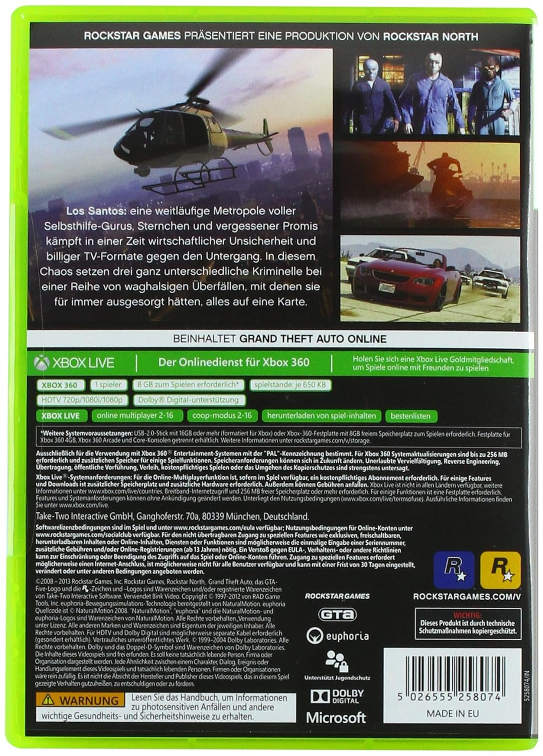 Grand Theft Auto V - Standard Edition [Xbox 360]