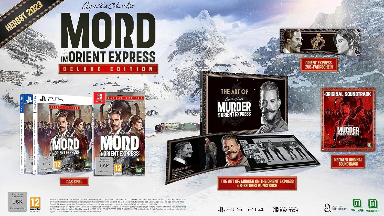 Agatha Christie - Mord im Orient Express - Deluxe Edition Nintendo Switch *gebraucht