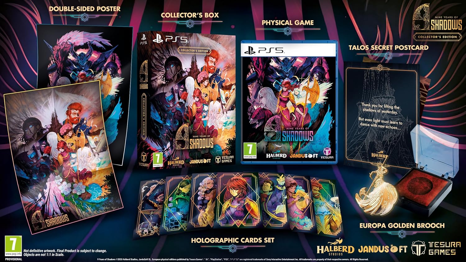 9 Years of Shadows Collector's Edition PS5 PEGI Version *Neu