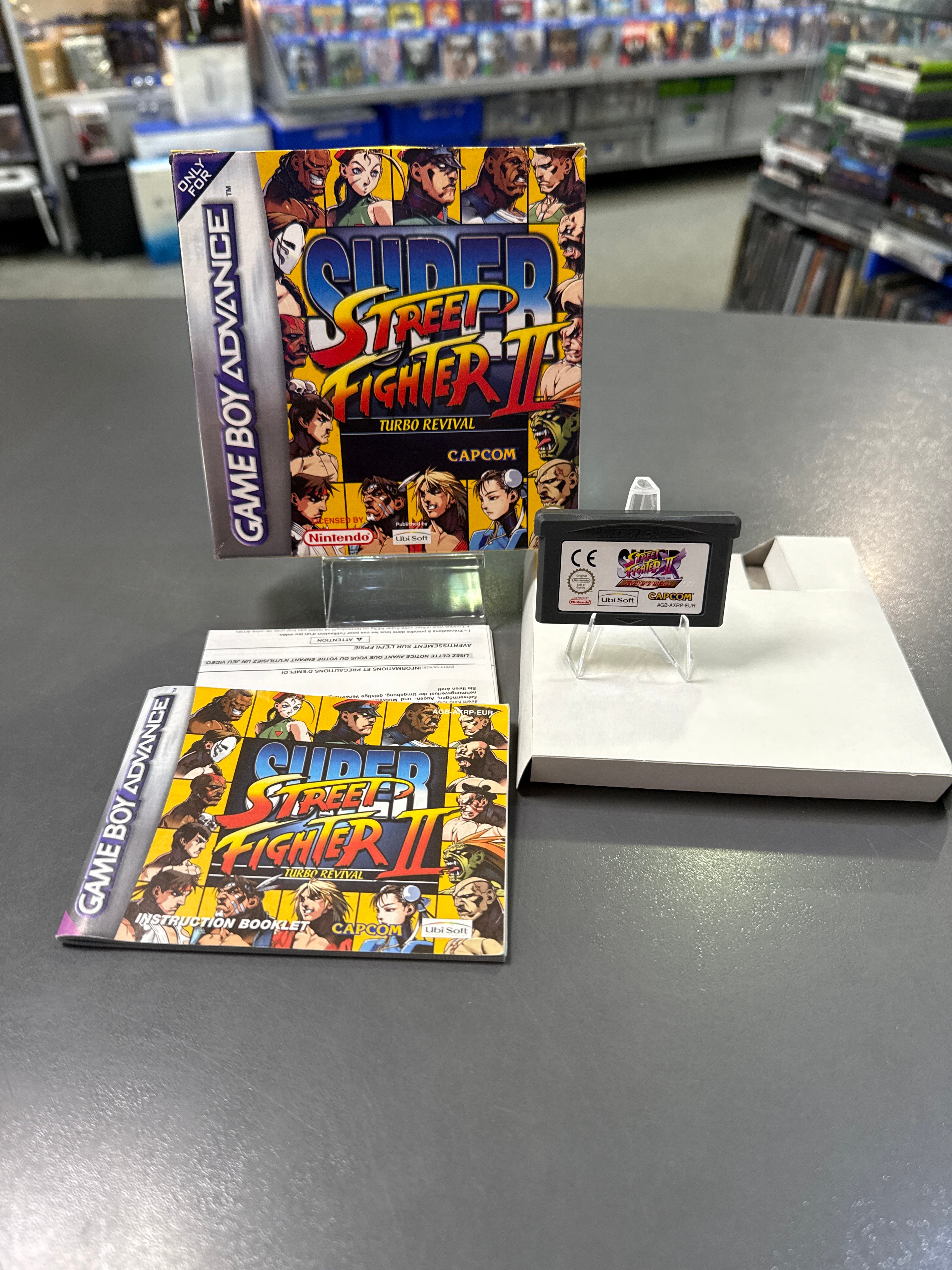Super Street Fighter 2 Turbo Revival Gameboy Advance OVP *gebraucht