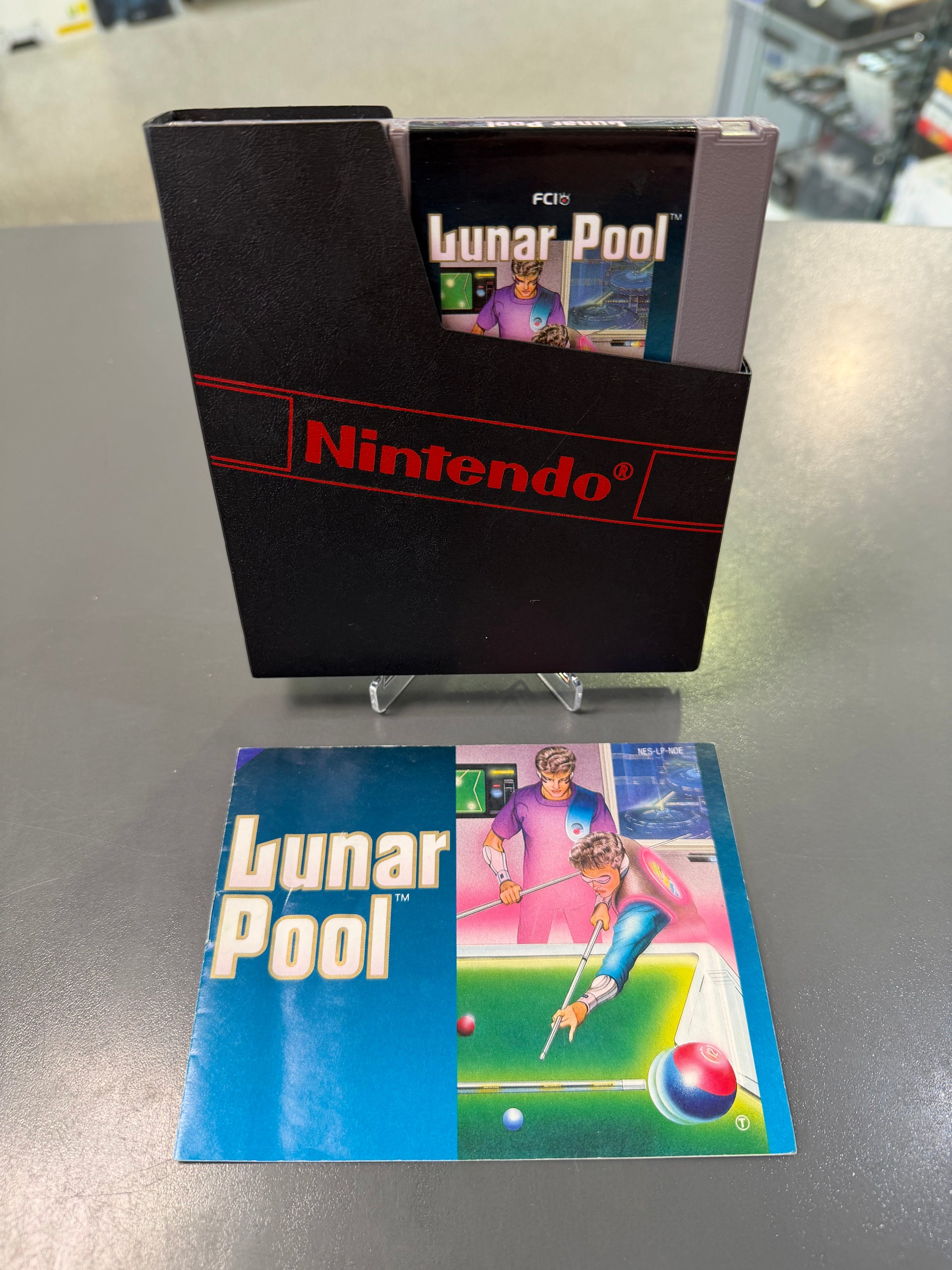 Lunar Pool – NES mit Schuber und Anleitung *gebraucht