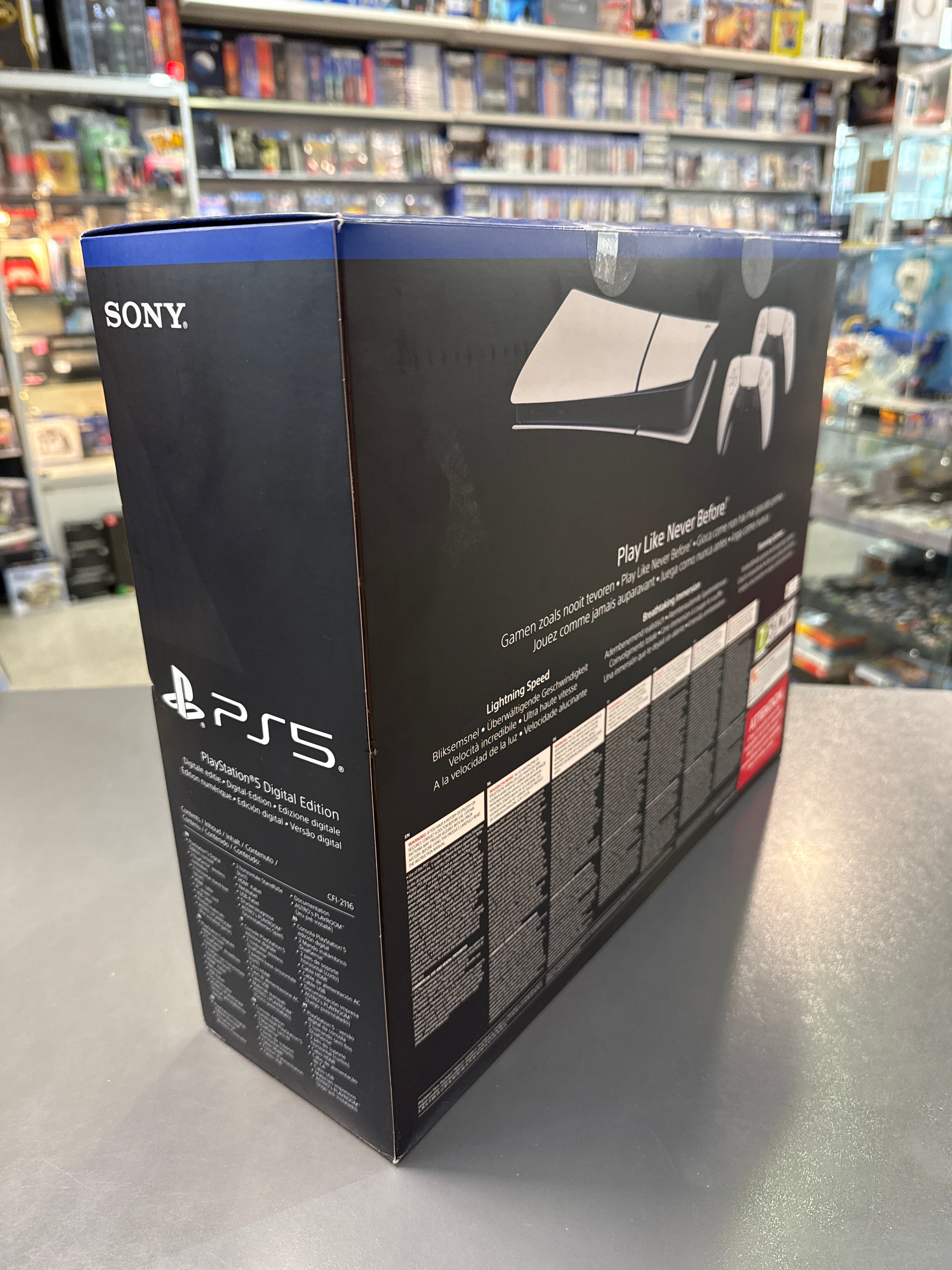 PlayStation®5 Konsole Digital (Modellgruppe – Slim) mit 2 Controller *gebraucht