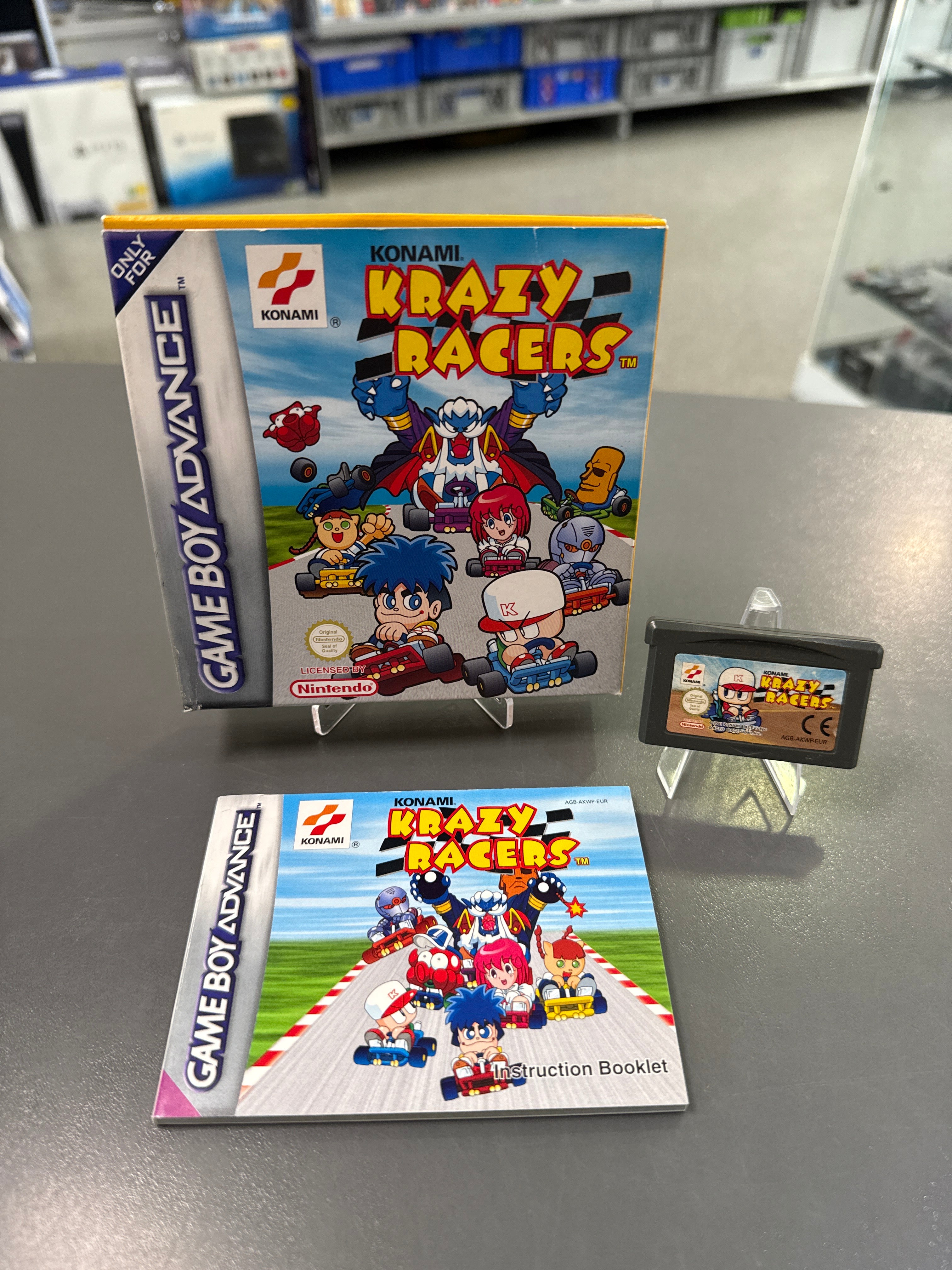 Krazy Racers Gameboy Advance OVP *gebraucht