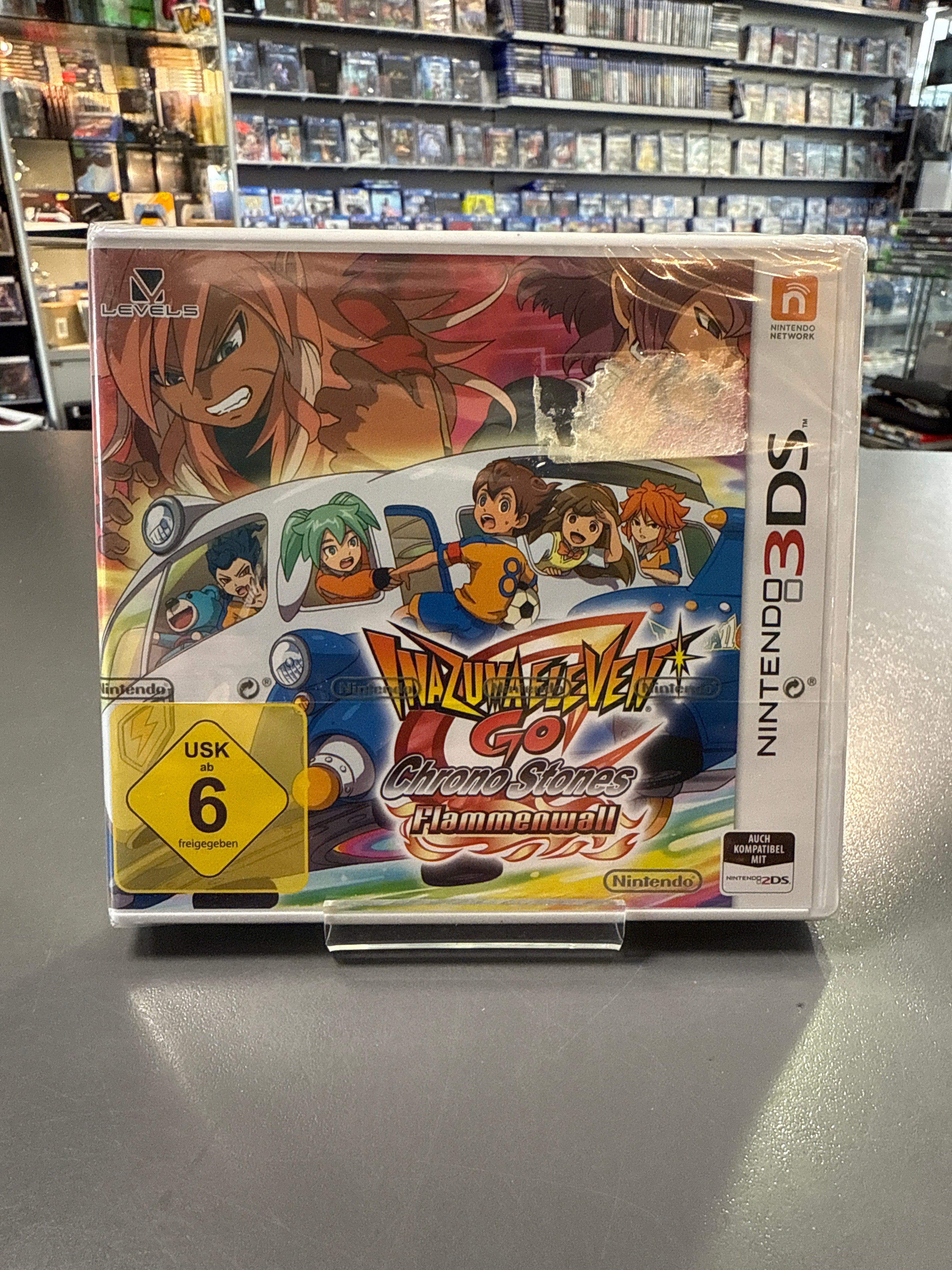 Inazuma Eleven GO ChronoStones: Flammenwall - [3DS] *Neuware OVP
