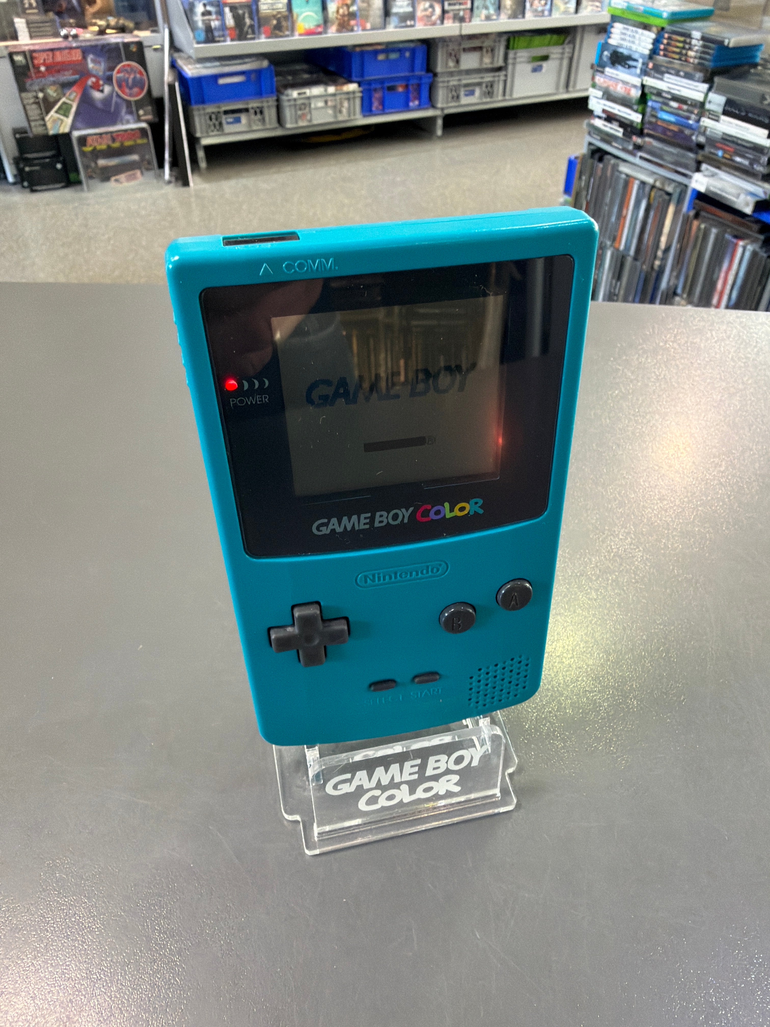 Nintendo GameBoy Color *Türkis* Konsole gebraucht
