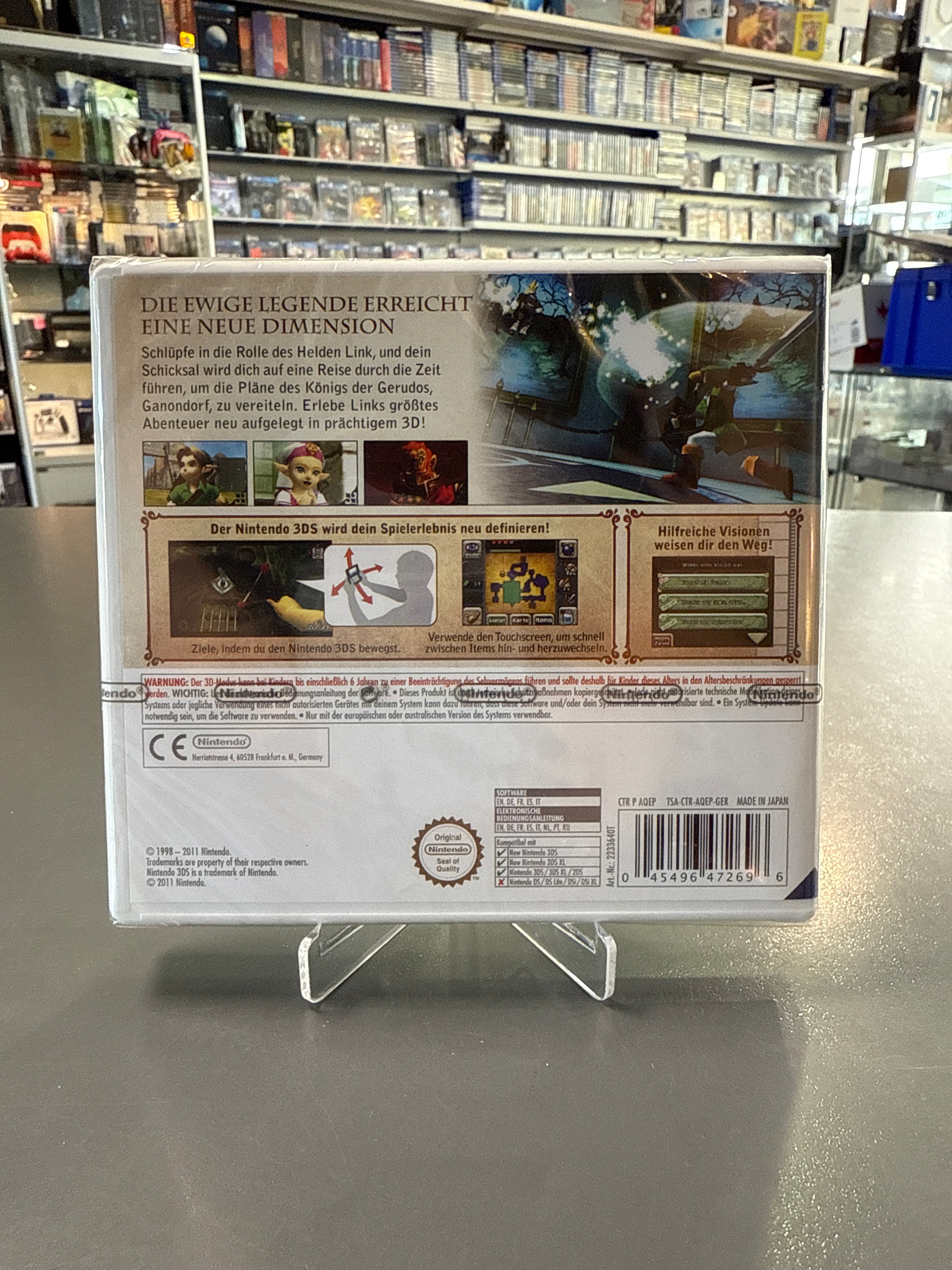 The Legend of Zelda Ocarina of Time 3D  für Nintendo 3DS  *Neu