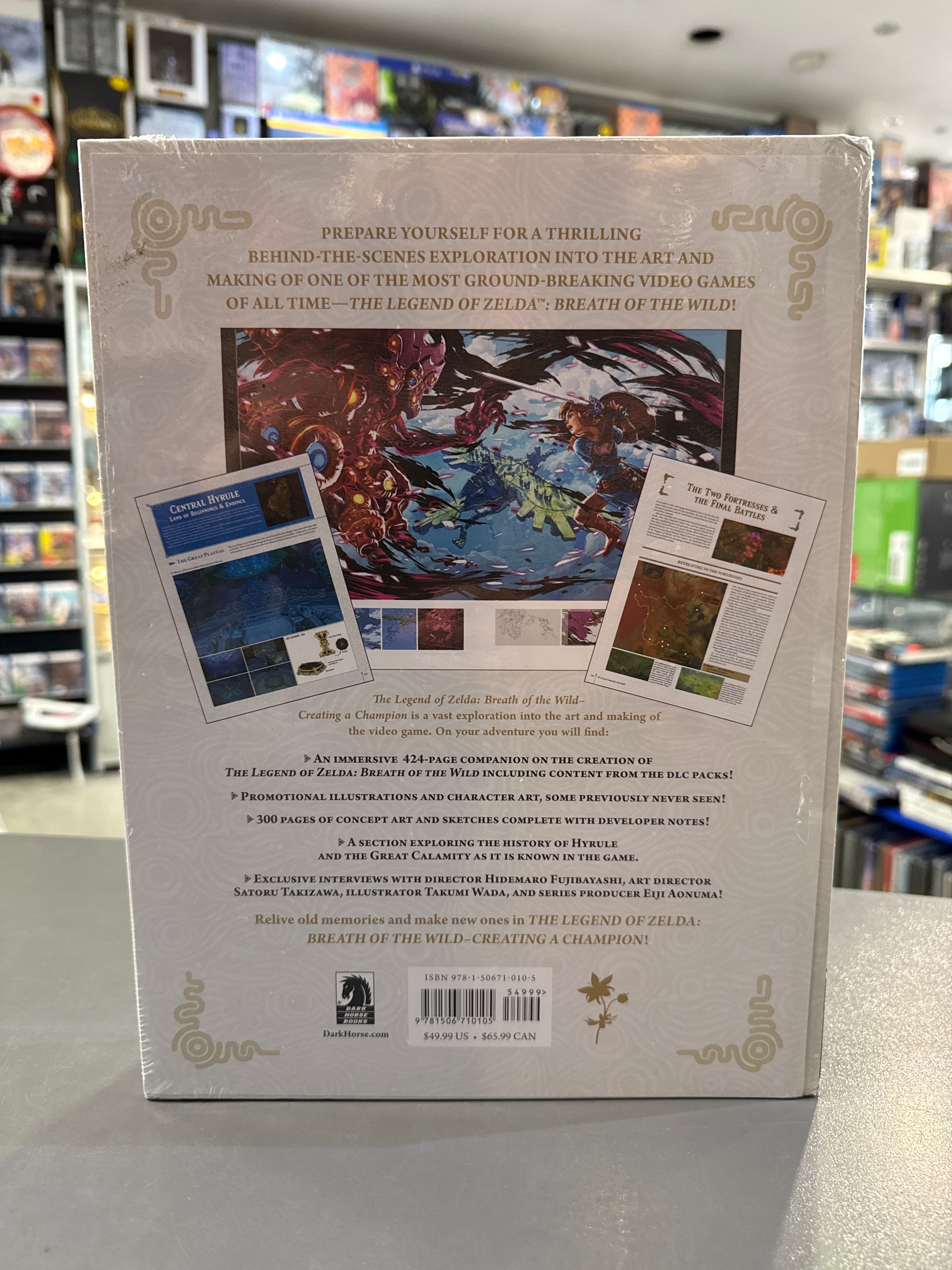 The Legend of Zelda Breath of the Wild Artbook *Englische Version*