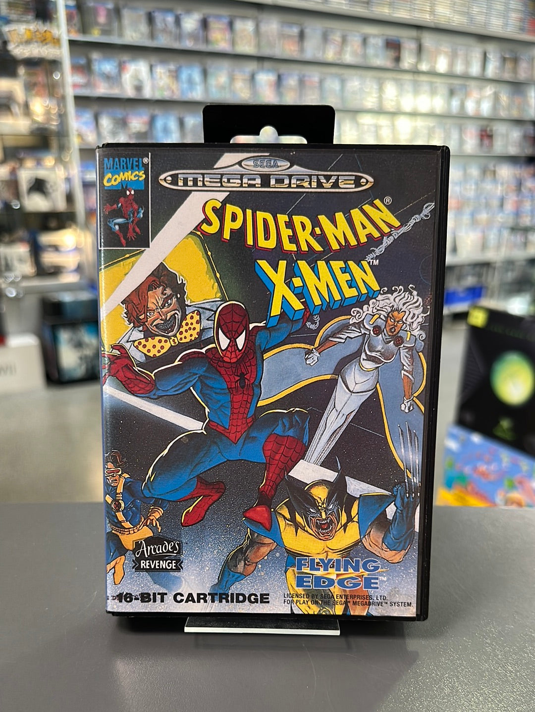 Sega Mega Drive Spider-Man X-Men Arcades Revenge