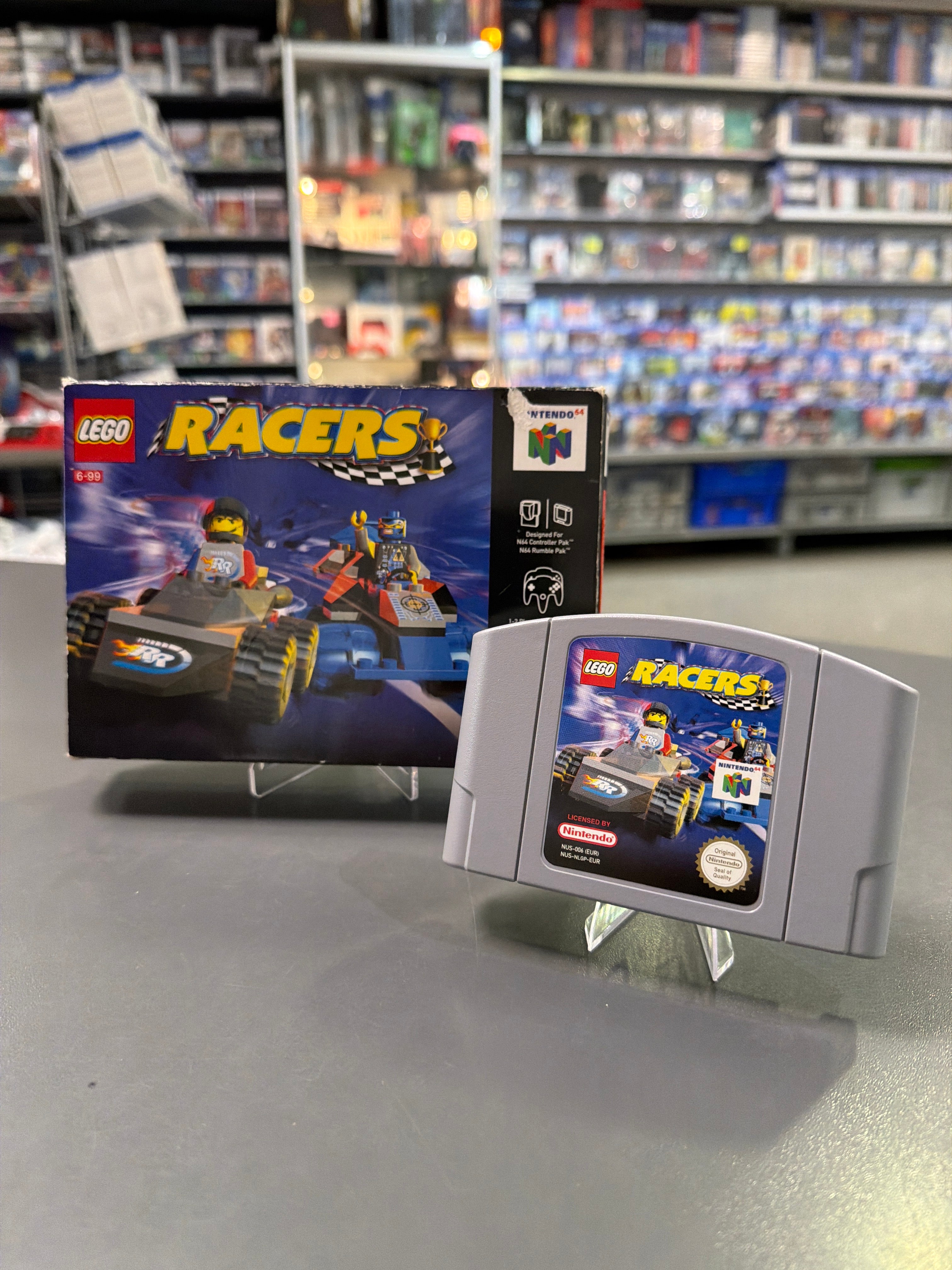 Lego Racers Nintendo 64 OVP *gebraucht