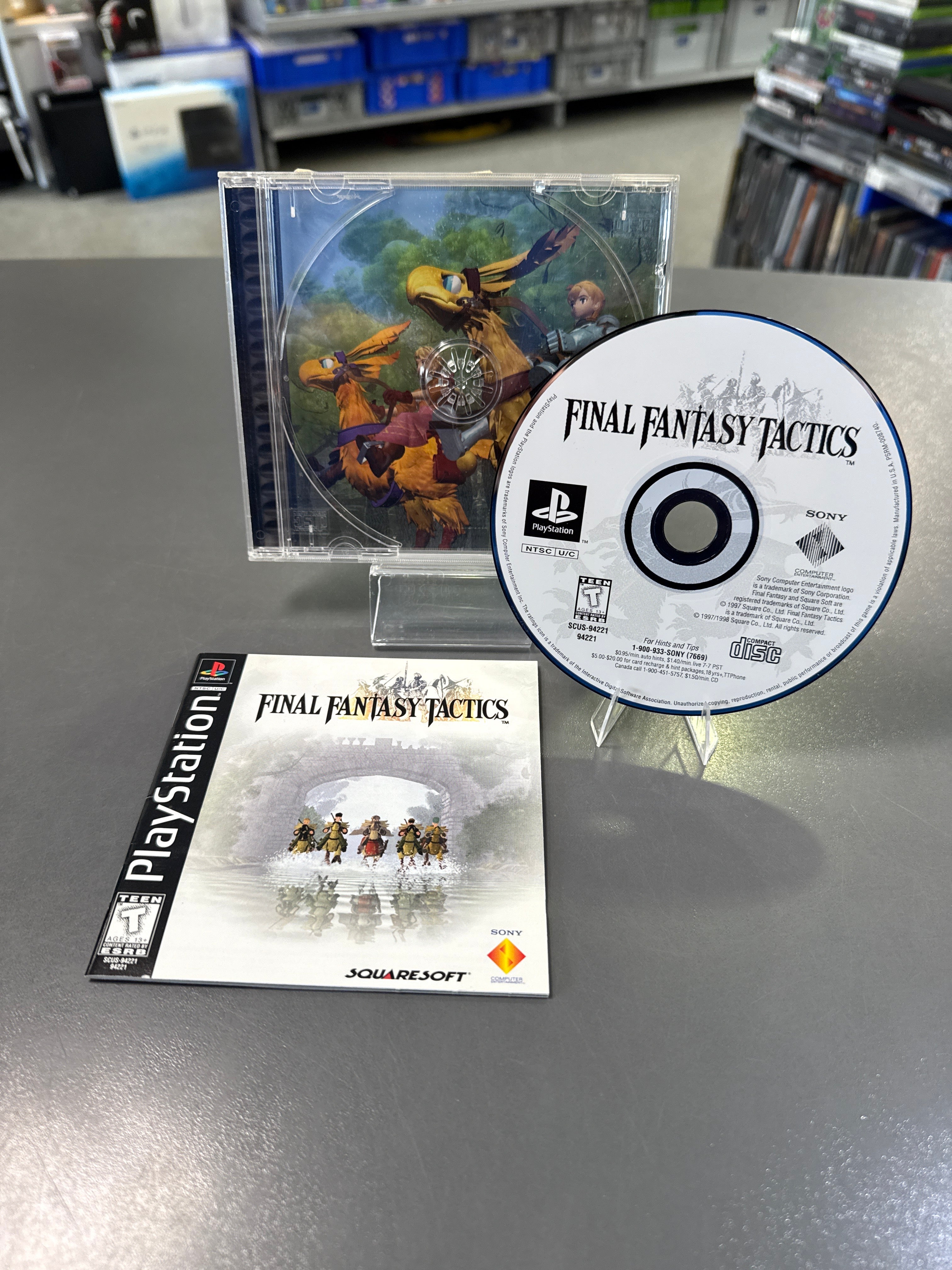 Final Fantasy Tactics (Sony PlayStation 1, 1998) NTSC/US Version *gebraucht