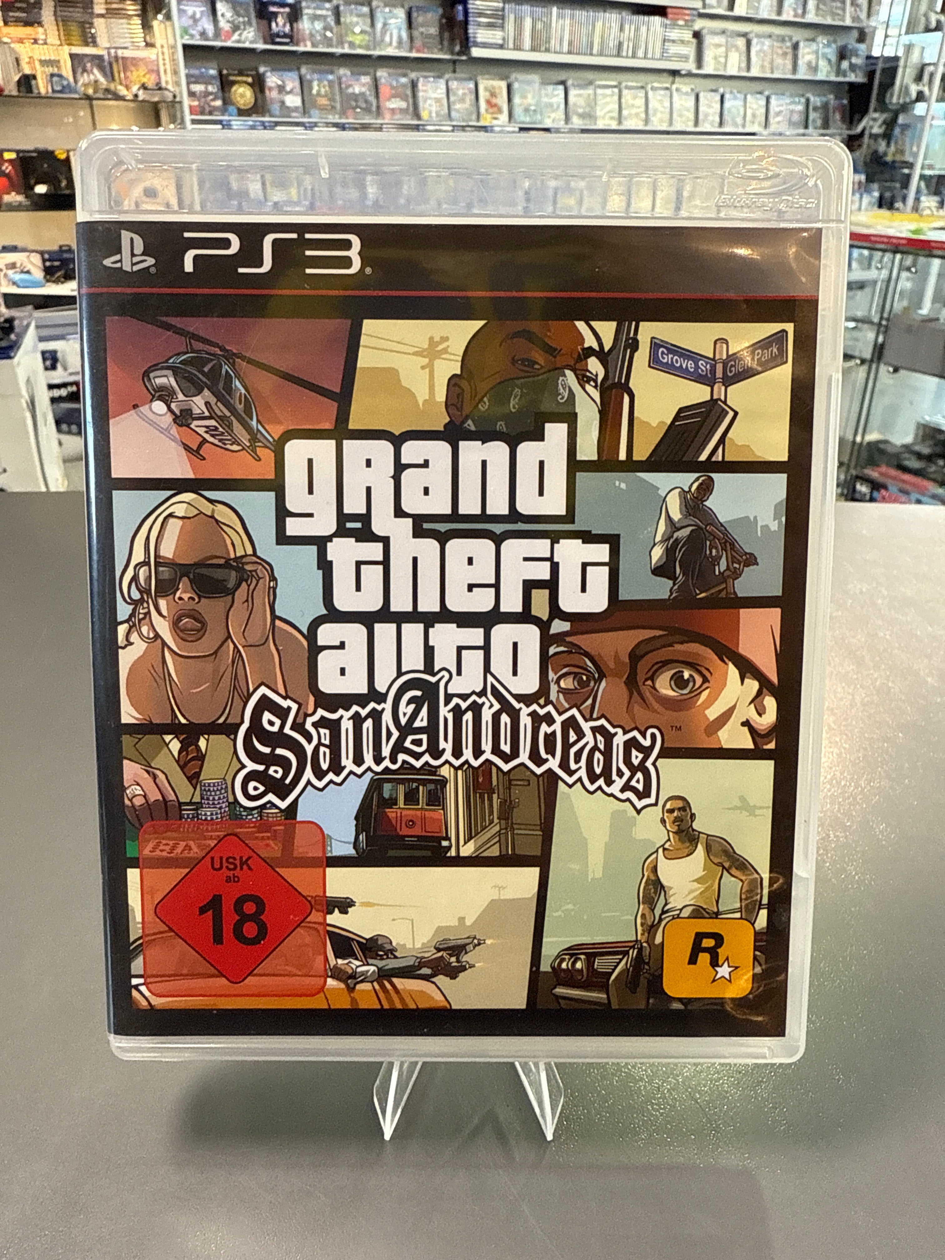 Grand Theft Auto GTA San Andreas (Sony PlayStation 3, 2015) PS3 *gebraucht