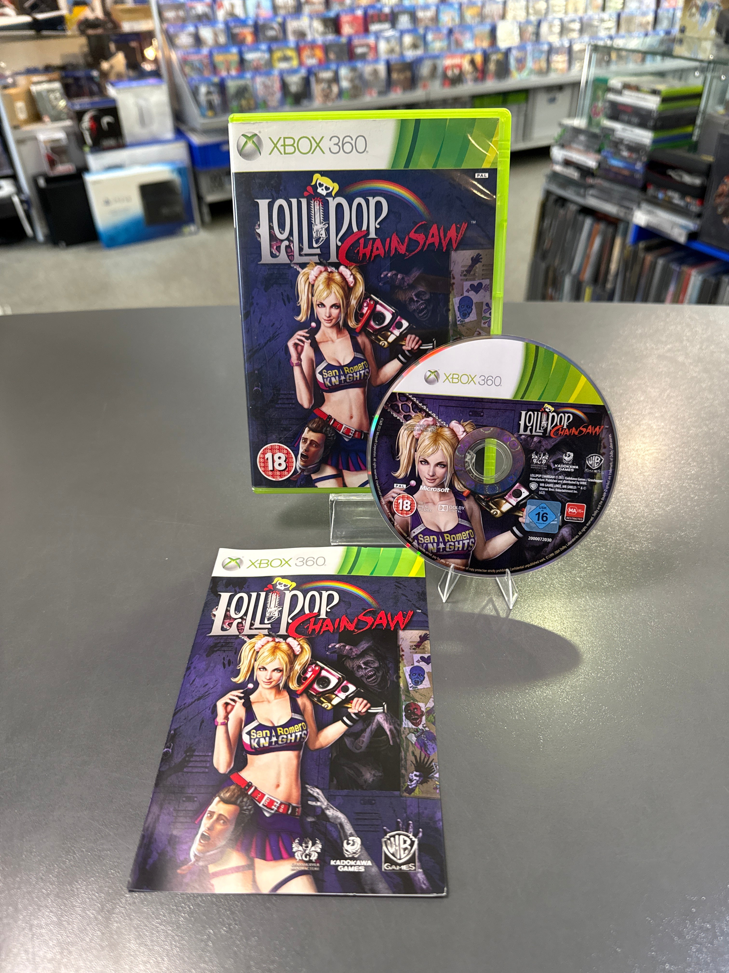 Lollipop Chainsaw - PEGI - UK [Xbox 360] gebraucht