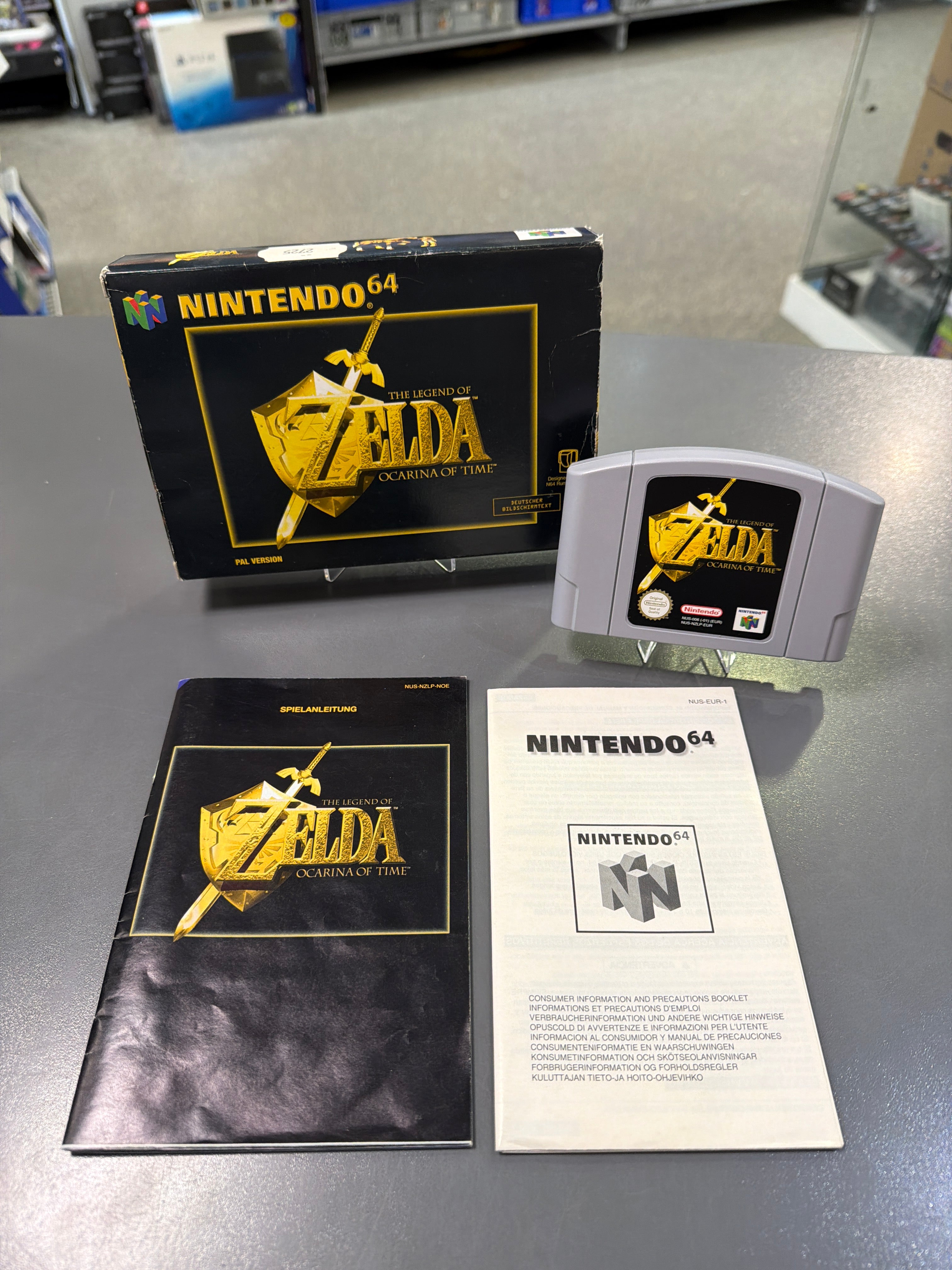 The Legend of Zelda: Ocarina of Time Nintendo 64 OVP *gebraucht
