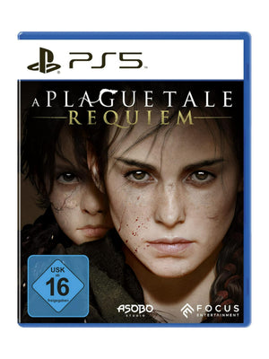 A Plague Tale Requiem für PlayStation 5 – atmosphärisches Action-Adventure mit Amicia, Hugo, Stealth-Gameplay, Rattenschwärmen, Alchemie und emotionaler Mittelalter-Story