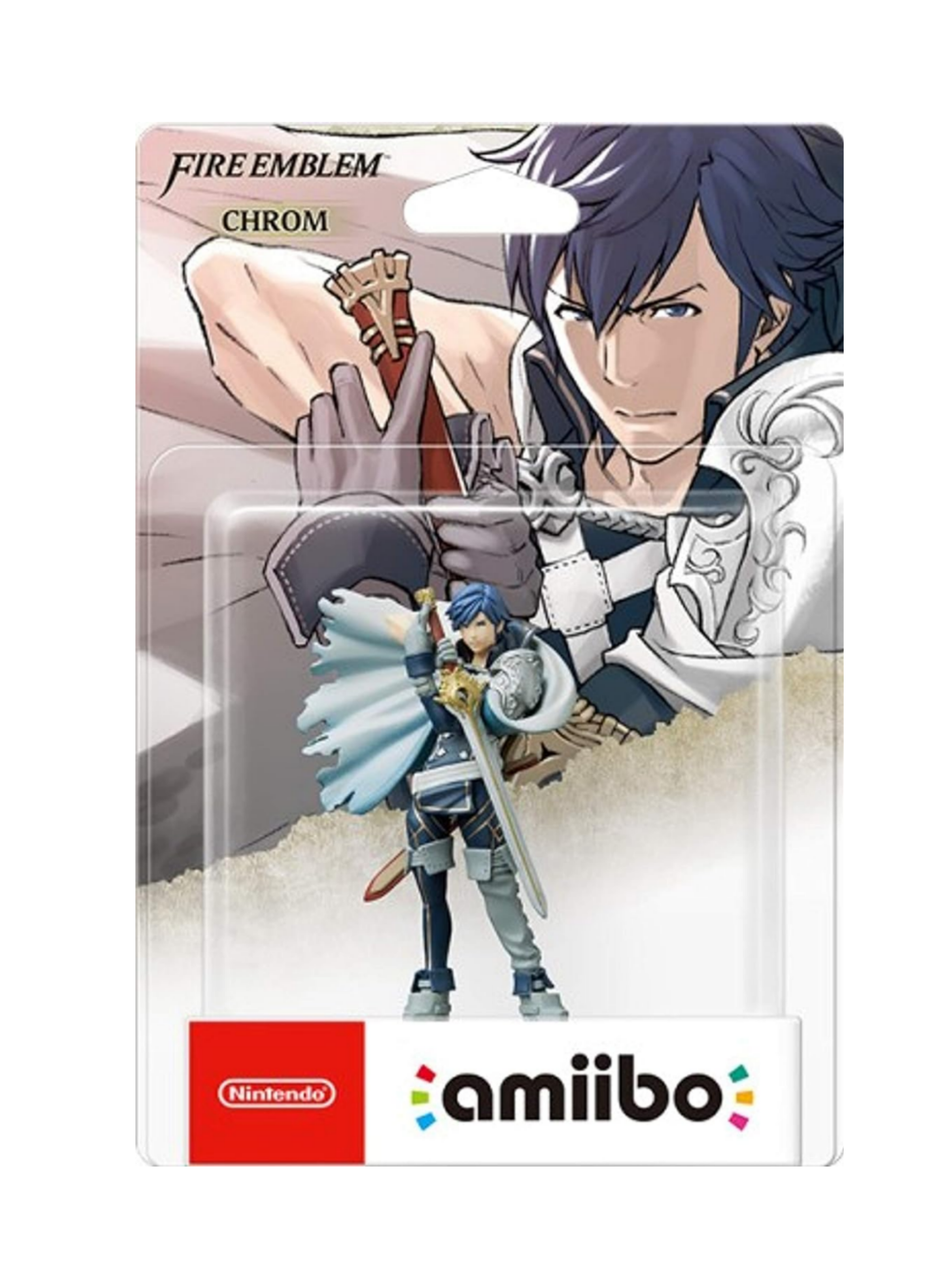 Amiibo Fire Emblem Chrom – Nintendo Sammelfigur mit Chrom aus Fire Emblem, amiibo-Funktion, Fantasy-Design, Schwertheld und Sammlerwert für Nintendo-Fans