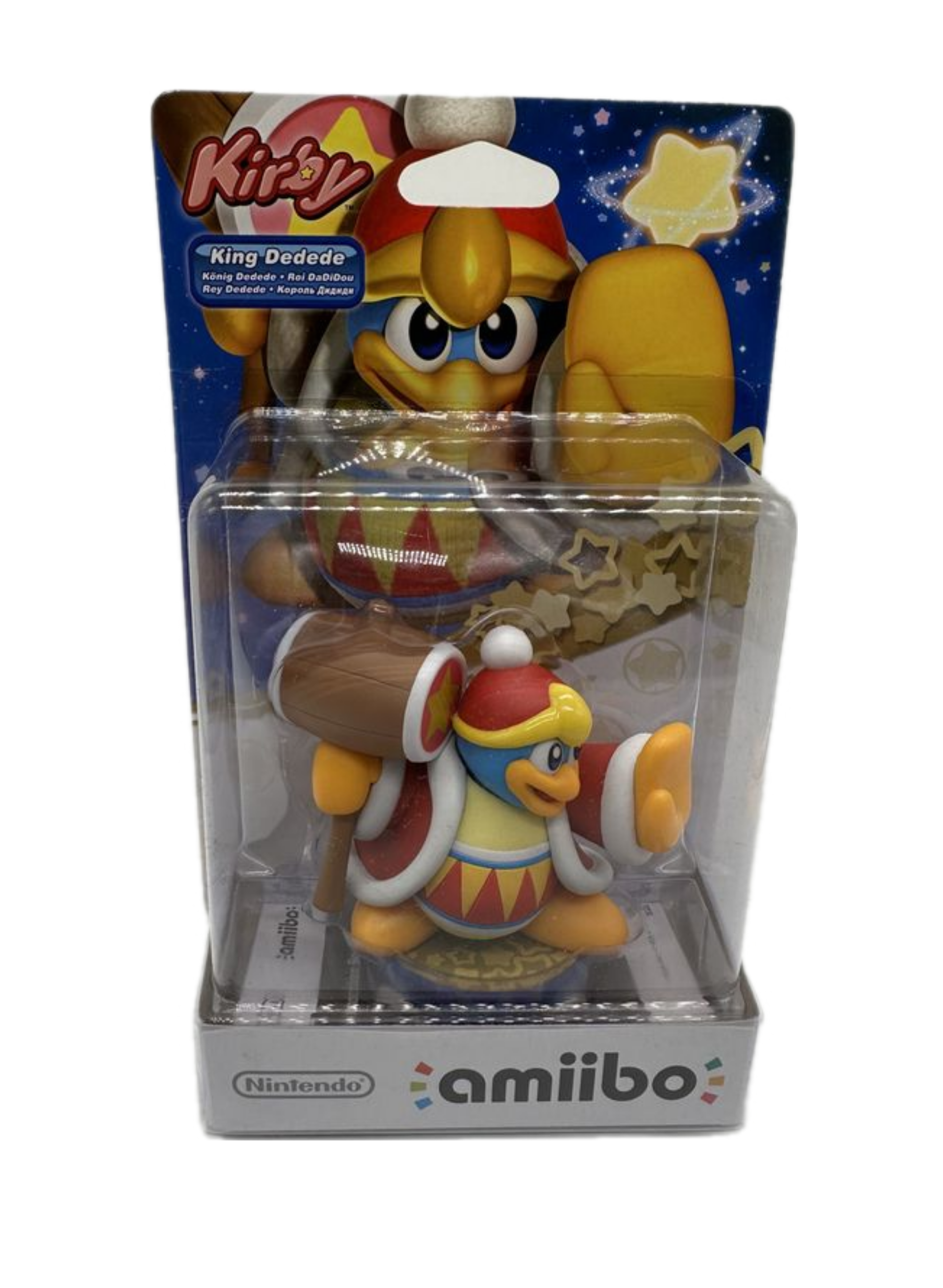 Amiibo Kirby King Dedede – Nintendo Sammelfigur mit König Dedede aus Kirby, amiibo-Funktion, Hammer-Design, Kirby-Stil und Sammlerwert für Nintendo-Fans