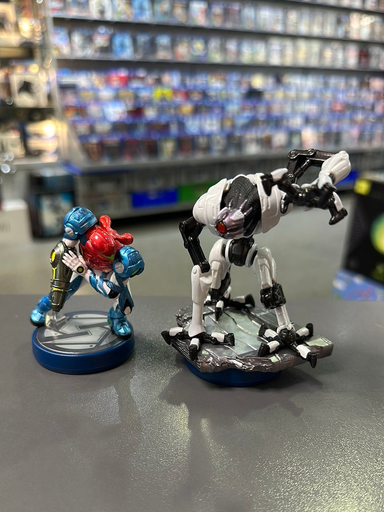 Amiibo Metroid Dread Samus E.M.M.I – Nintendo Sammelfiguren mit Samus Aran und E.M.M.I., amiibo-Funktion, Sci-Fi-Design und Sammlerwert für Metroid-Fans